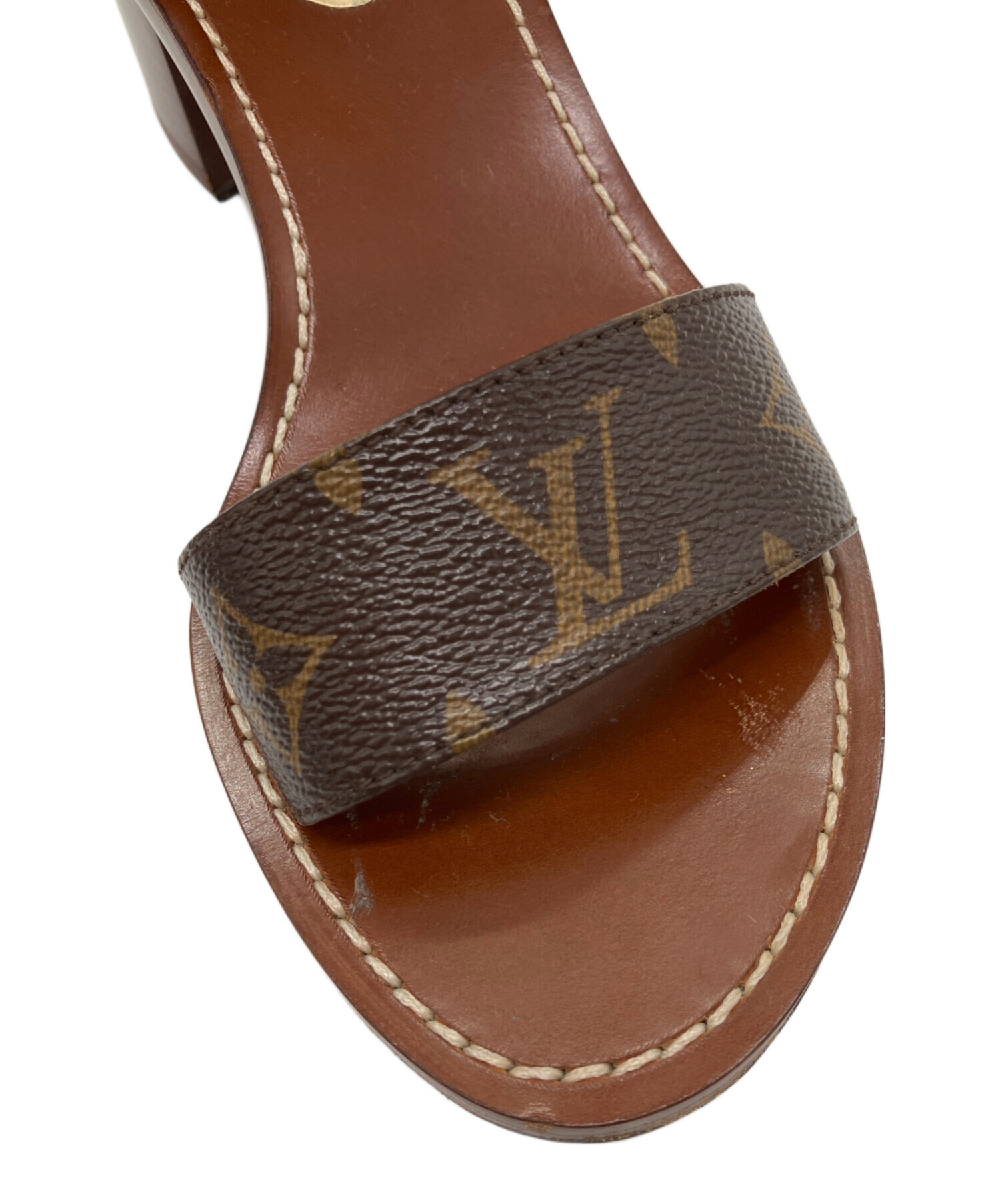中古・古着通販】LOUIS VUITTON (ルイ ヴィトン) サンダル ブラウン