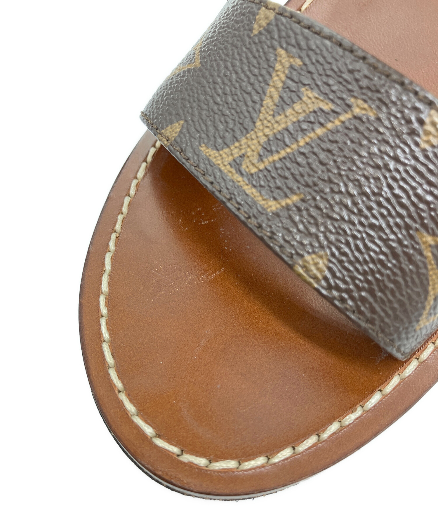 中古・古着通販】LOUIS VUITTON (ルイ ヴィトン) サンダル ブラウン
