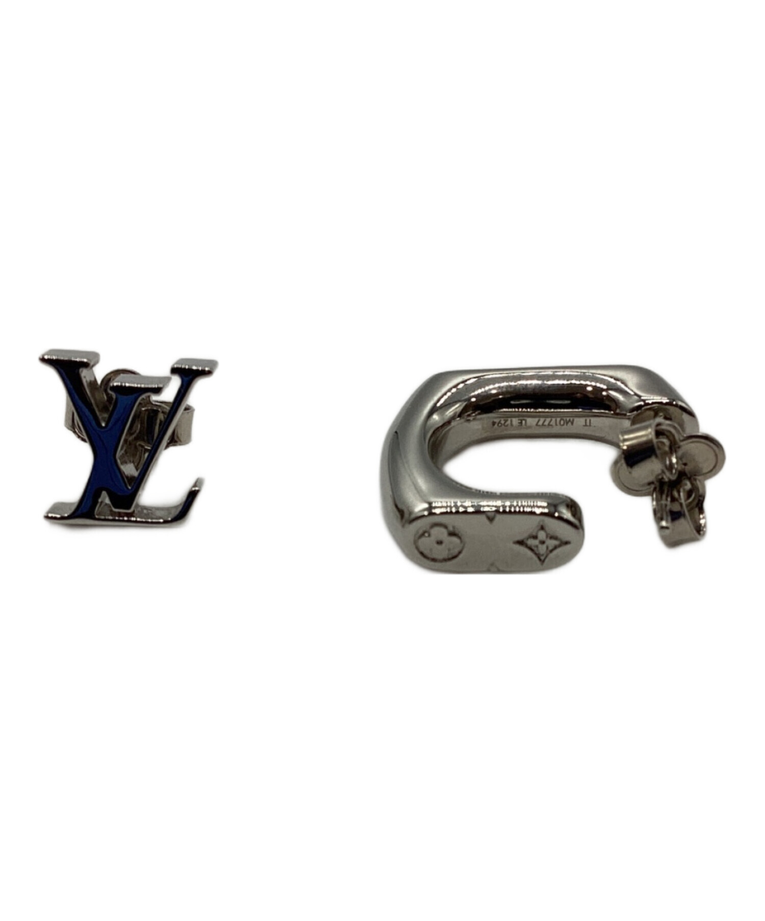 中古・古着通販】LOUIS VUITTON (ルイ ヴィトン) ピアス シルバー