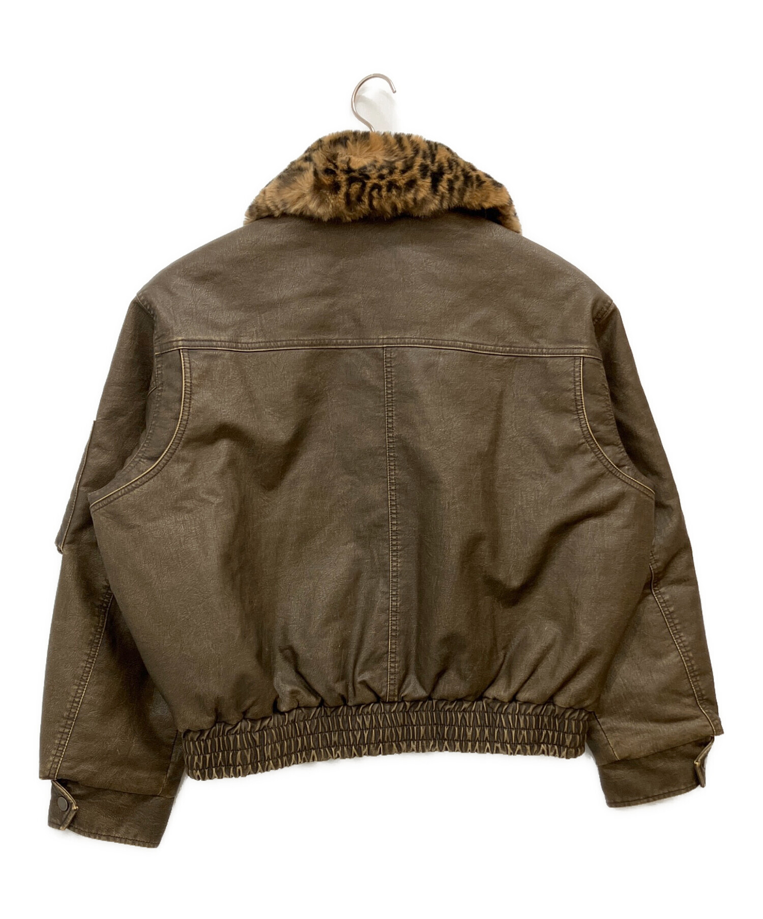 中古・古着通販】SLY (スライ) WASHED PUFFER BZ ブラウン サイズ:F