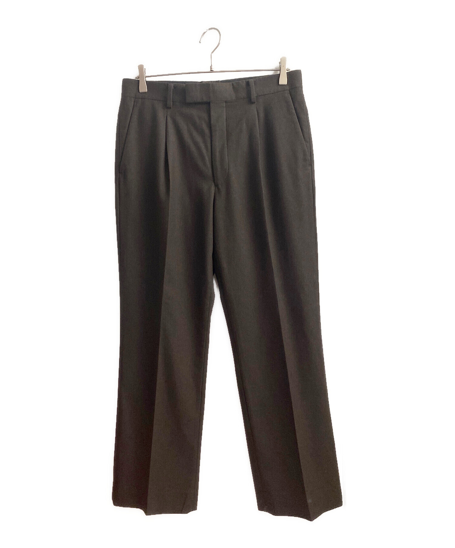 【極上フランネル】AURALEE ウールフリングフランネルスラックス 中古・古着通販】AURALEE (オーラリー) WOOL FULLING FLANNEL SLACKS