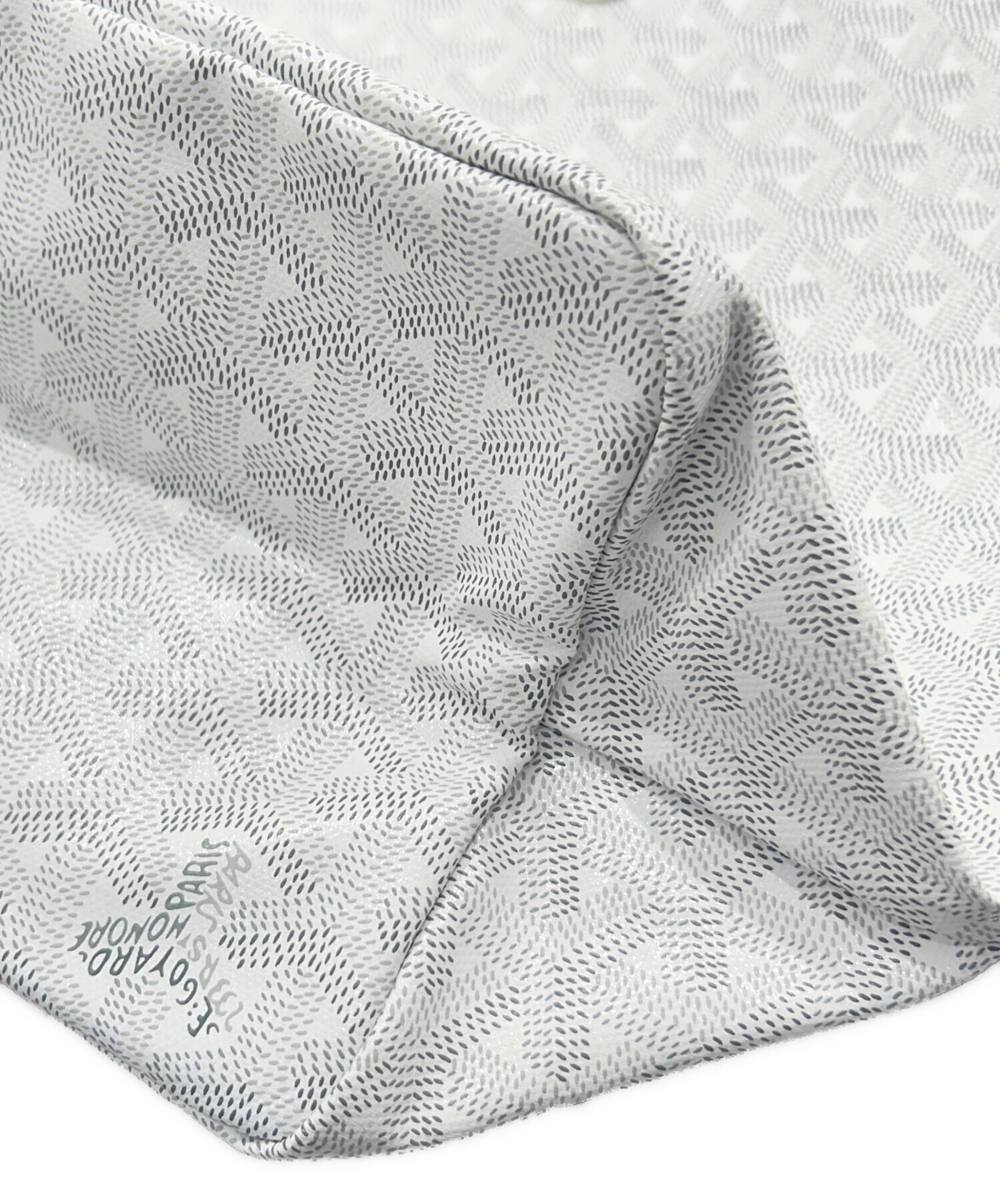 美品 サンルイ PM ブランド 中古・古着通販】GOYARD (ゴヤール) サンルイPMトートバッグ ネイビー