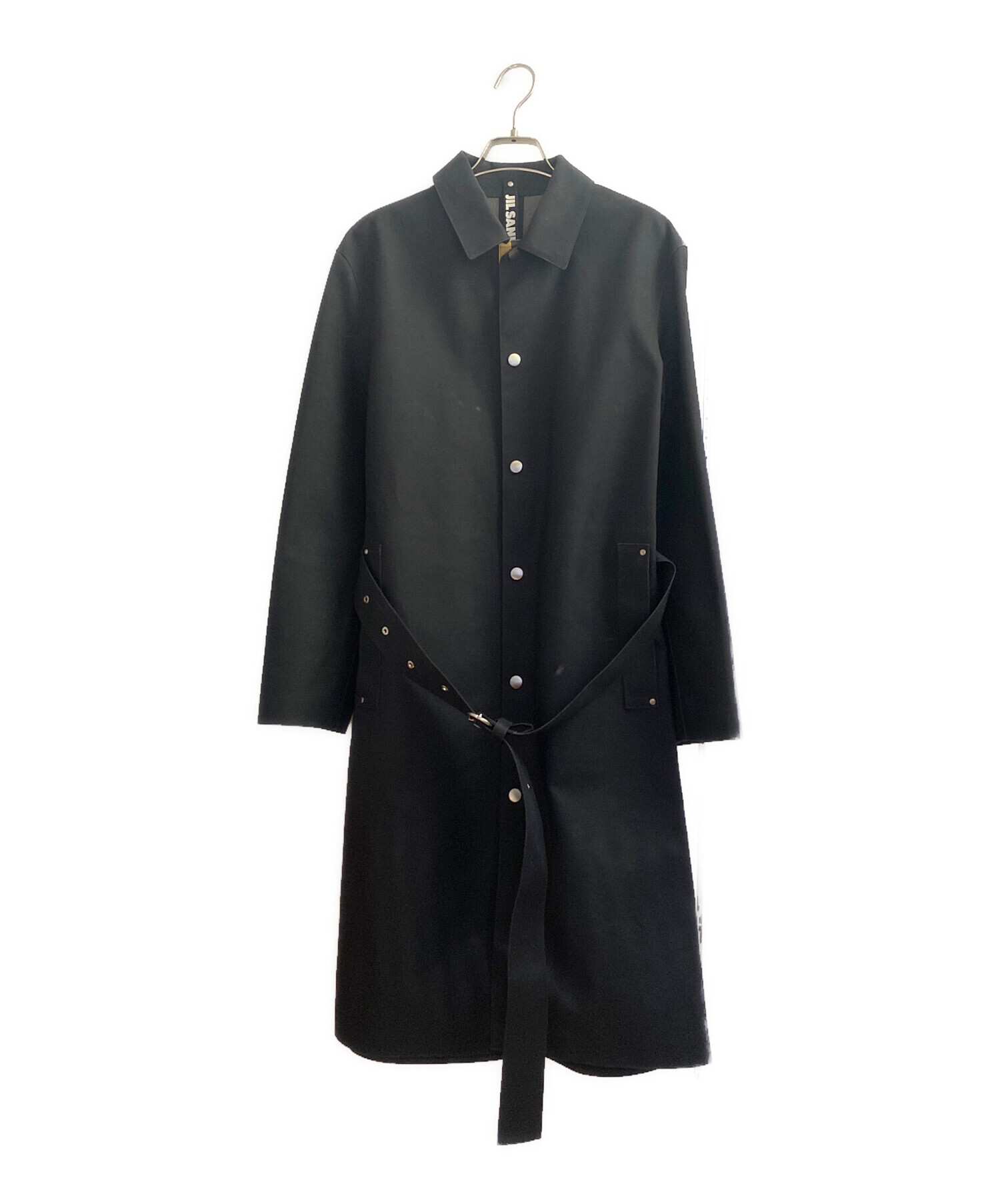 【ジルサンダー+マッキントッシュ/リラックスフィット】ゴム引きコート UK6 中古・古着通販】JIL SANDER+ (ジルサンダープラス) MACKINTOSH