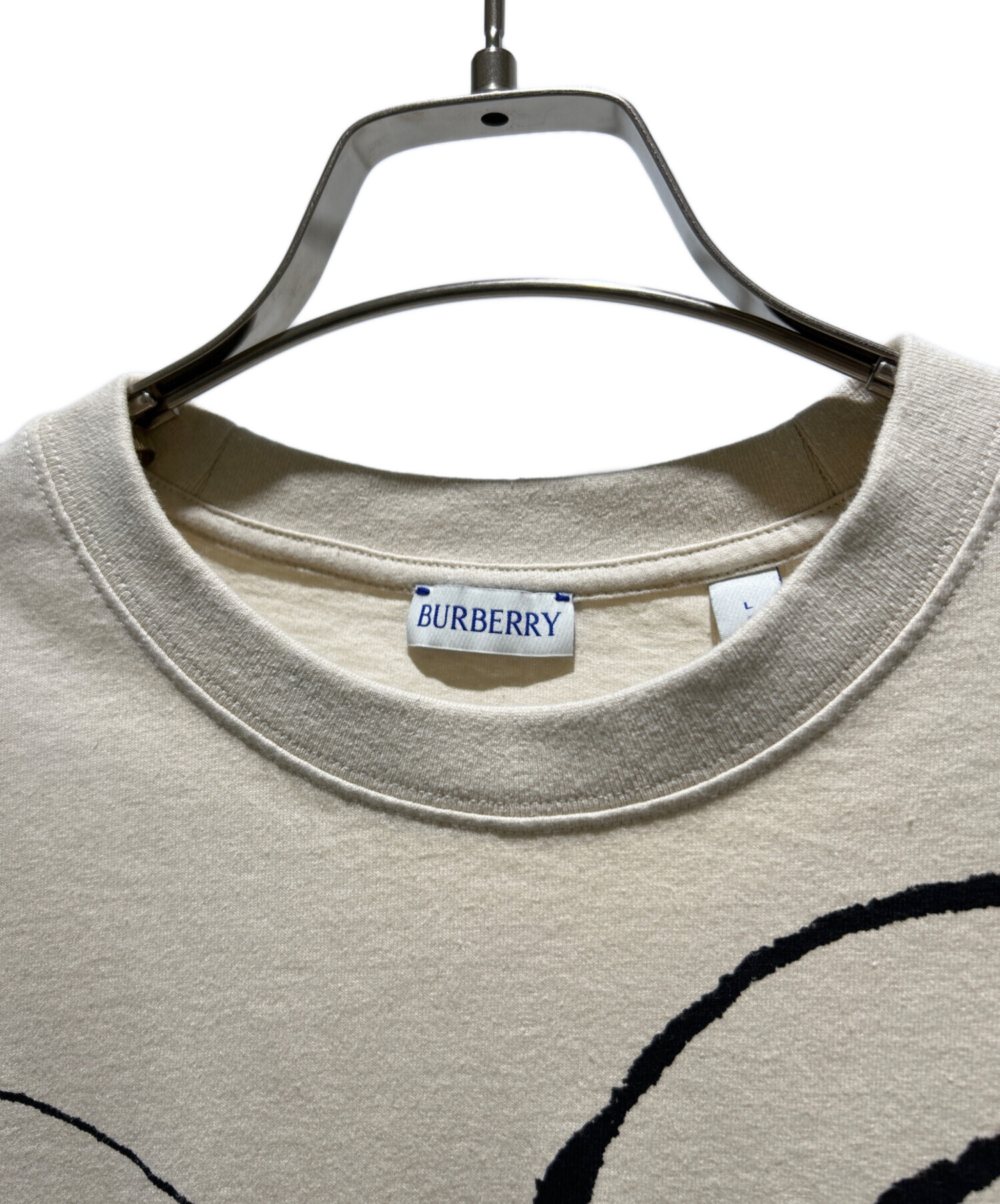中古・古着通販】BURBERRY (バーバリー) 24SS Swan Print Cotton T