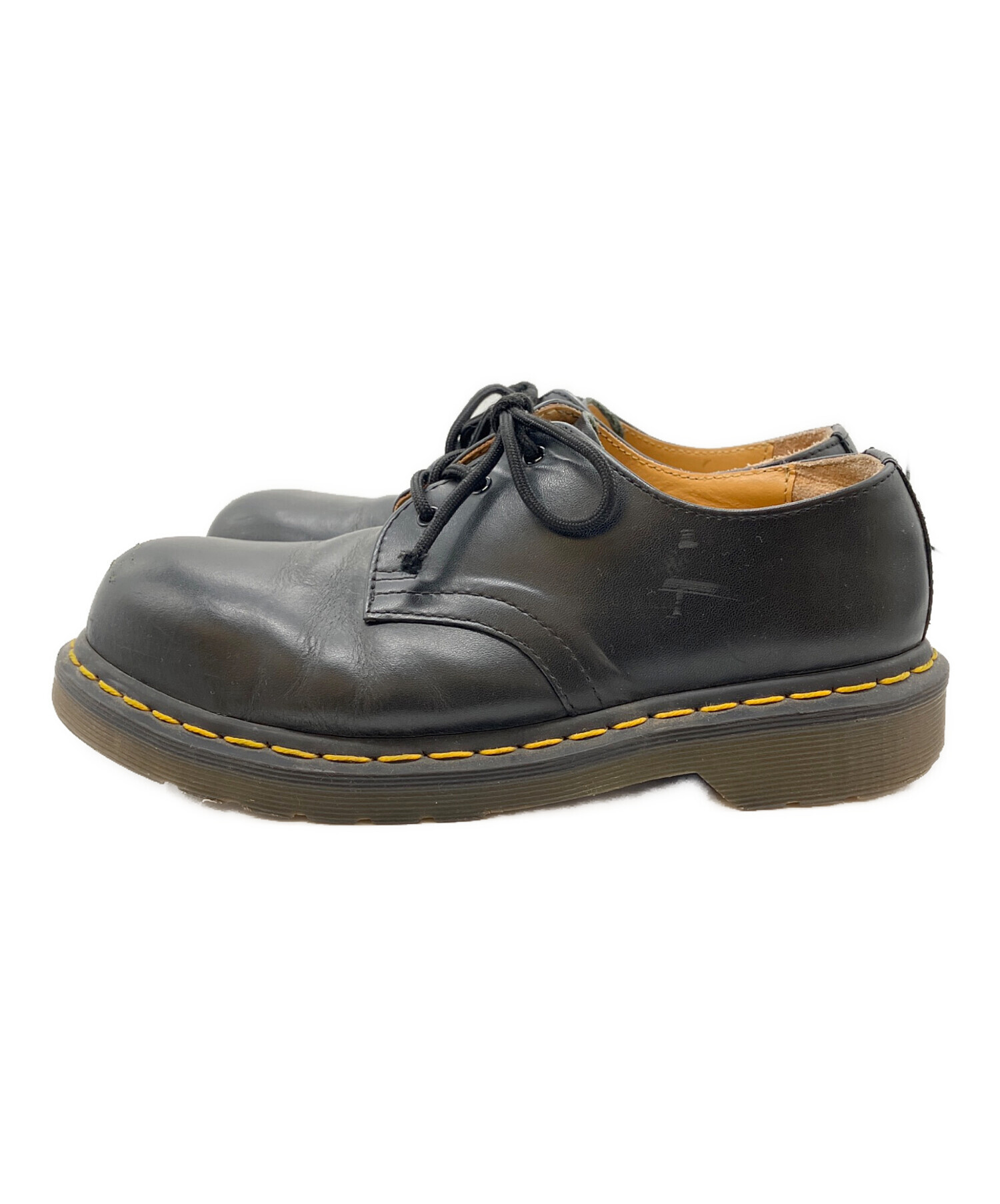 希少　廃盤品　ドクターマーチン　ローカット　3ホール　スチールトゥ　UK5 中古・古着通販】Dr.Martens (ドクターマーチン) スチールトゥ3ホール
