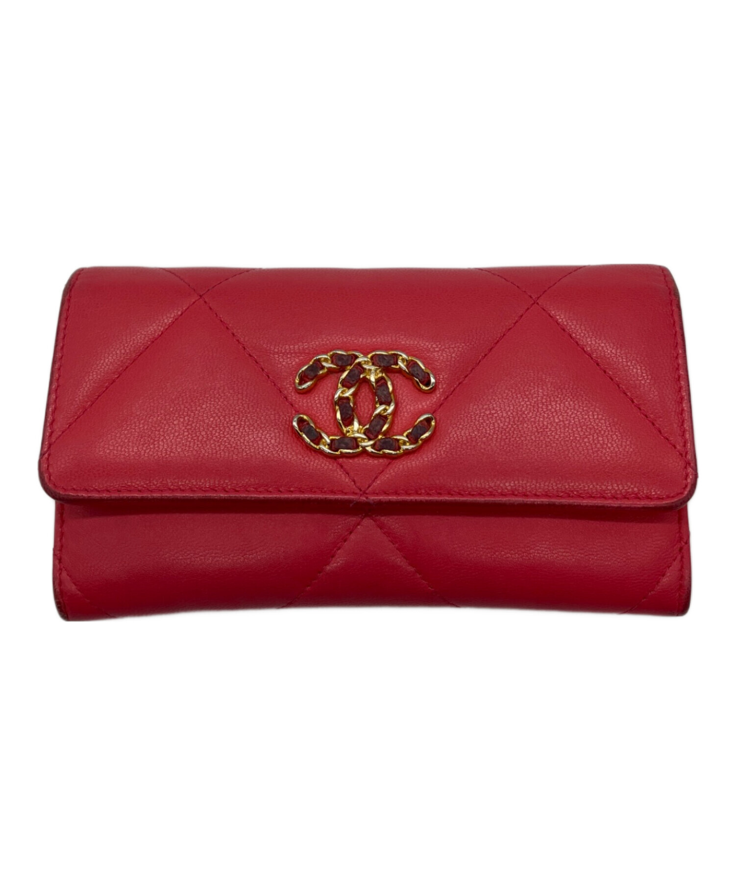 中古・古着通販】CHANEL (シャネル) 19マトラッセ ピンク｜ブランド 