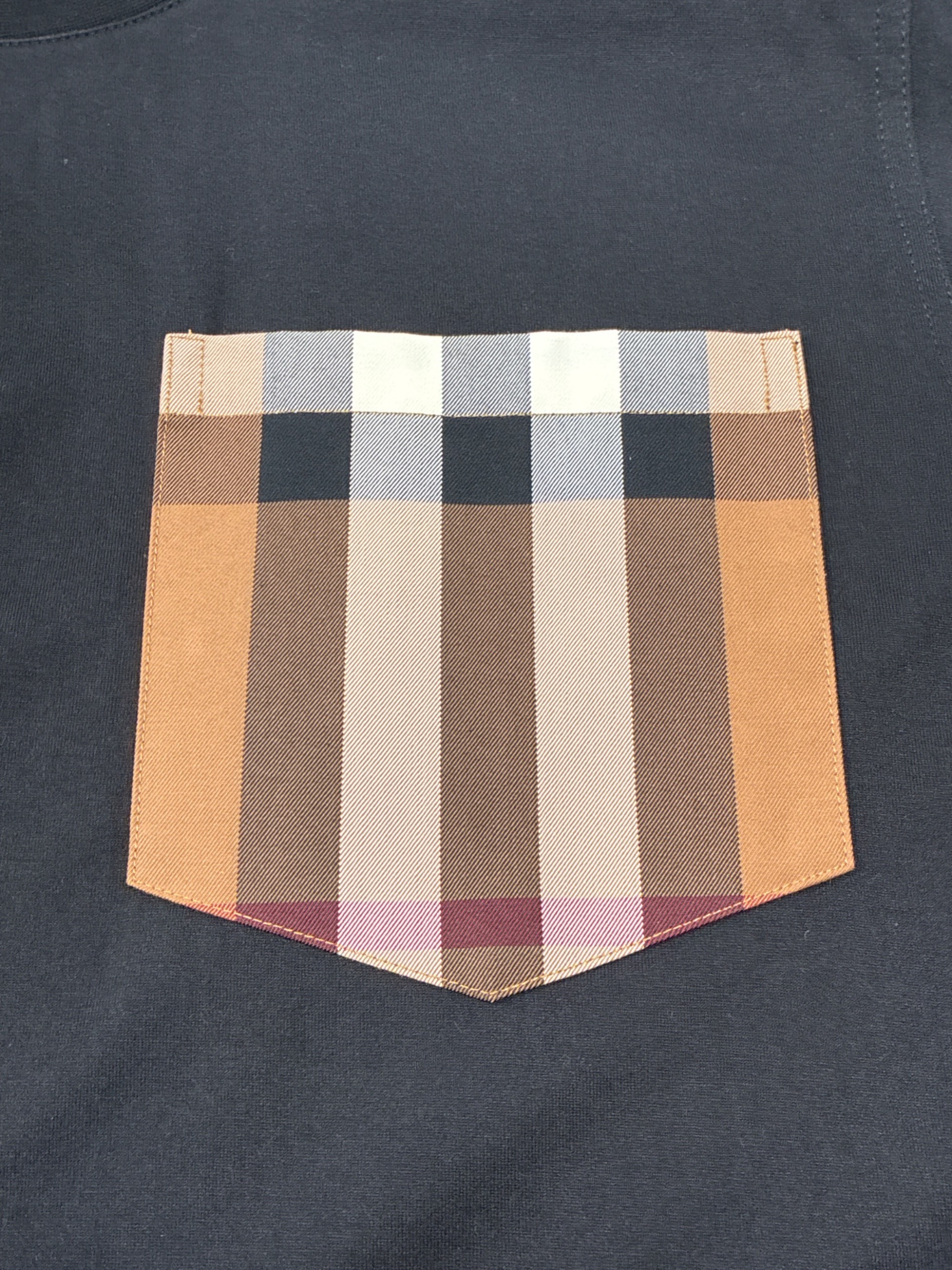中古・古着通販】BURBERRY (バーバリー) チェックポケットTシャツ