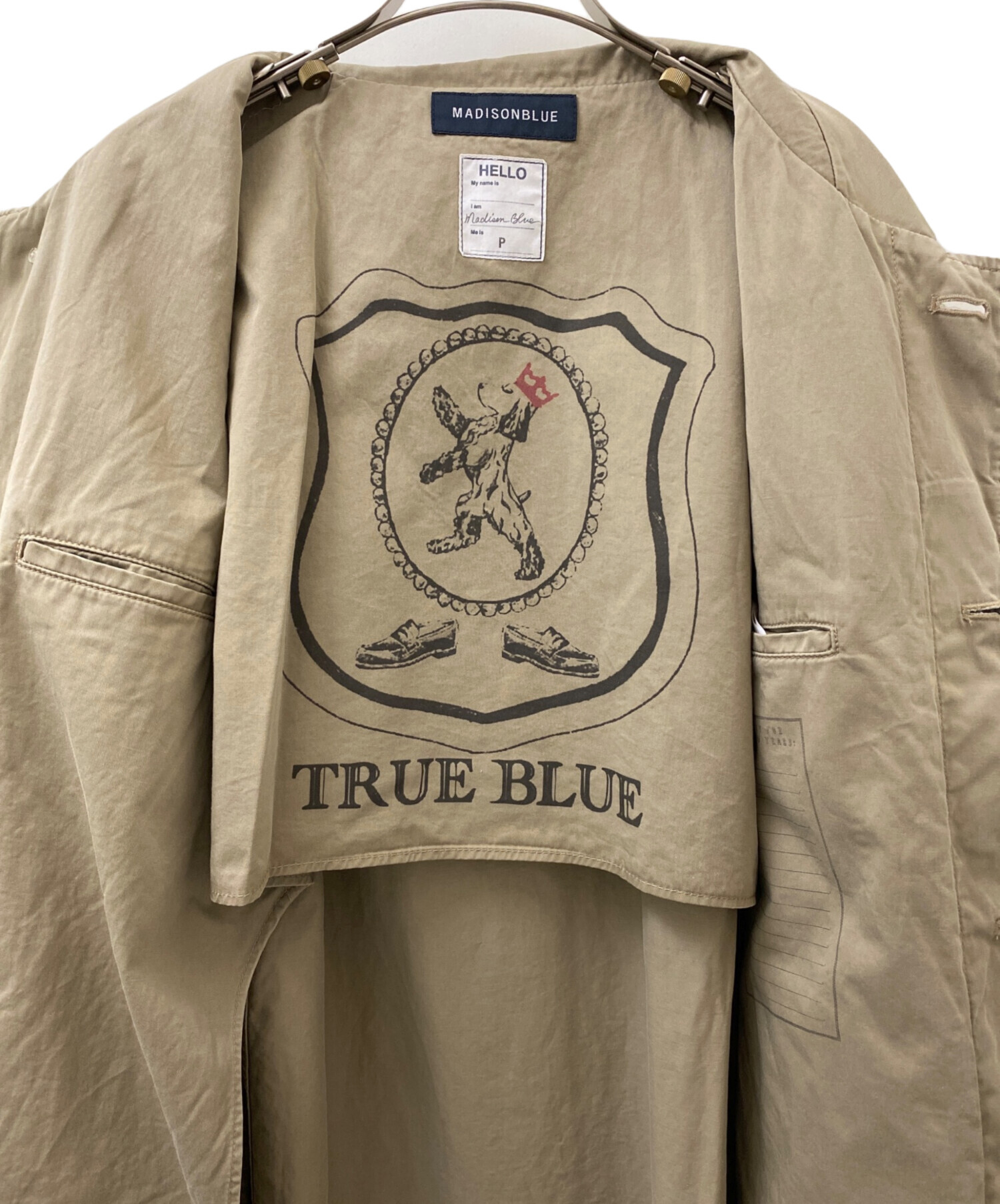 中古・古着通販】MADISON BLUE (マディソンブルー) CRAFFITI COAT