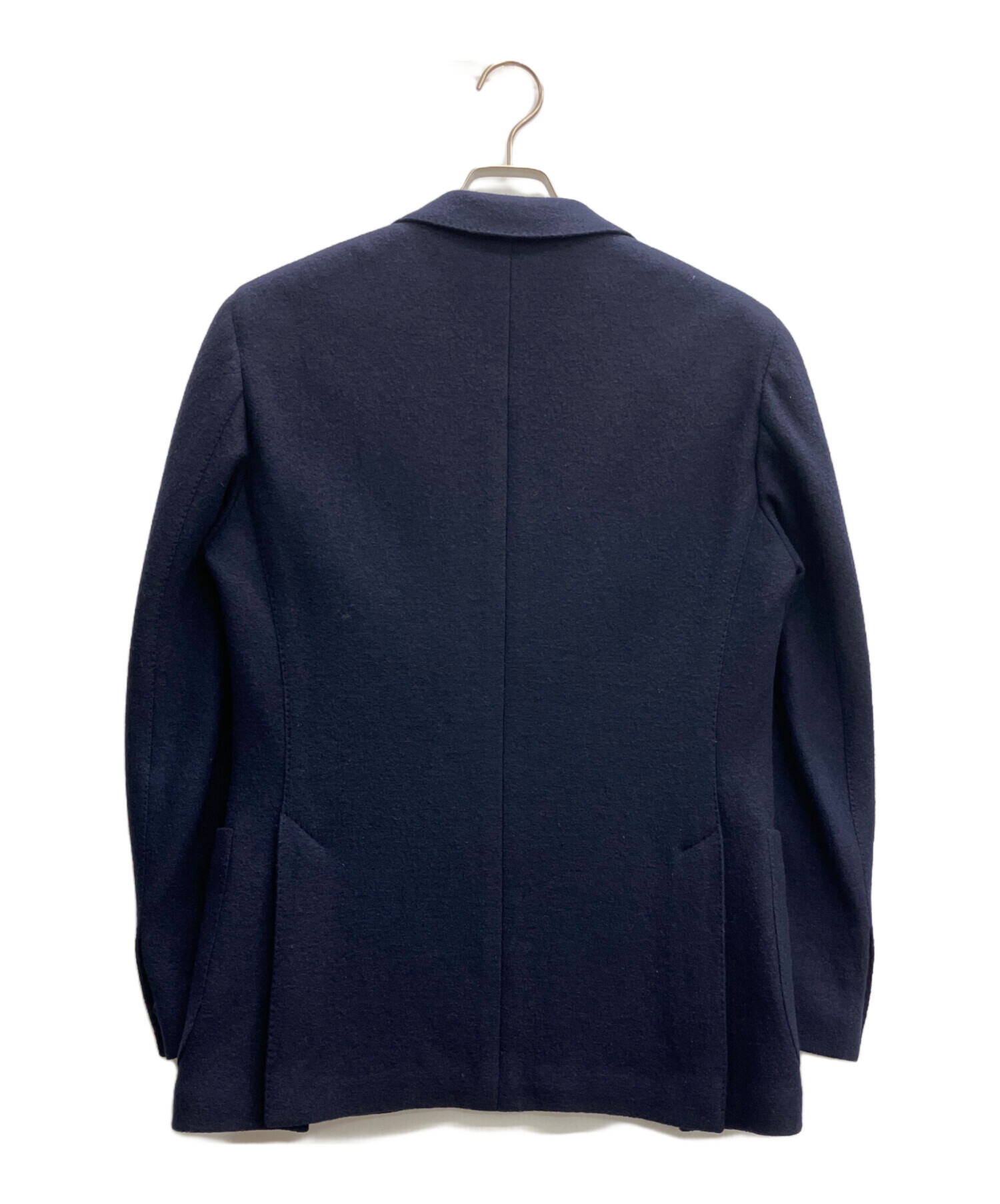 イタリア製✨LARDINI テーラードジャケット 段返り 3B ネイビー 46 中古・古着通販】LARDINI (ラルディーニ) ウールテーラードジャケット