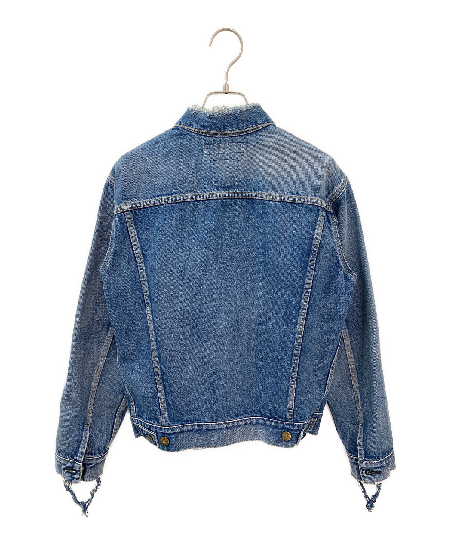 MADISON BLUE / マディソンブルー デニムジャケット 中古・古着通販】MADISON BLUE (マディソンブルー) CRASHED 3RD TYPE G