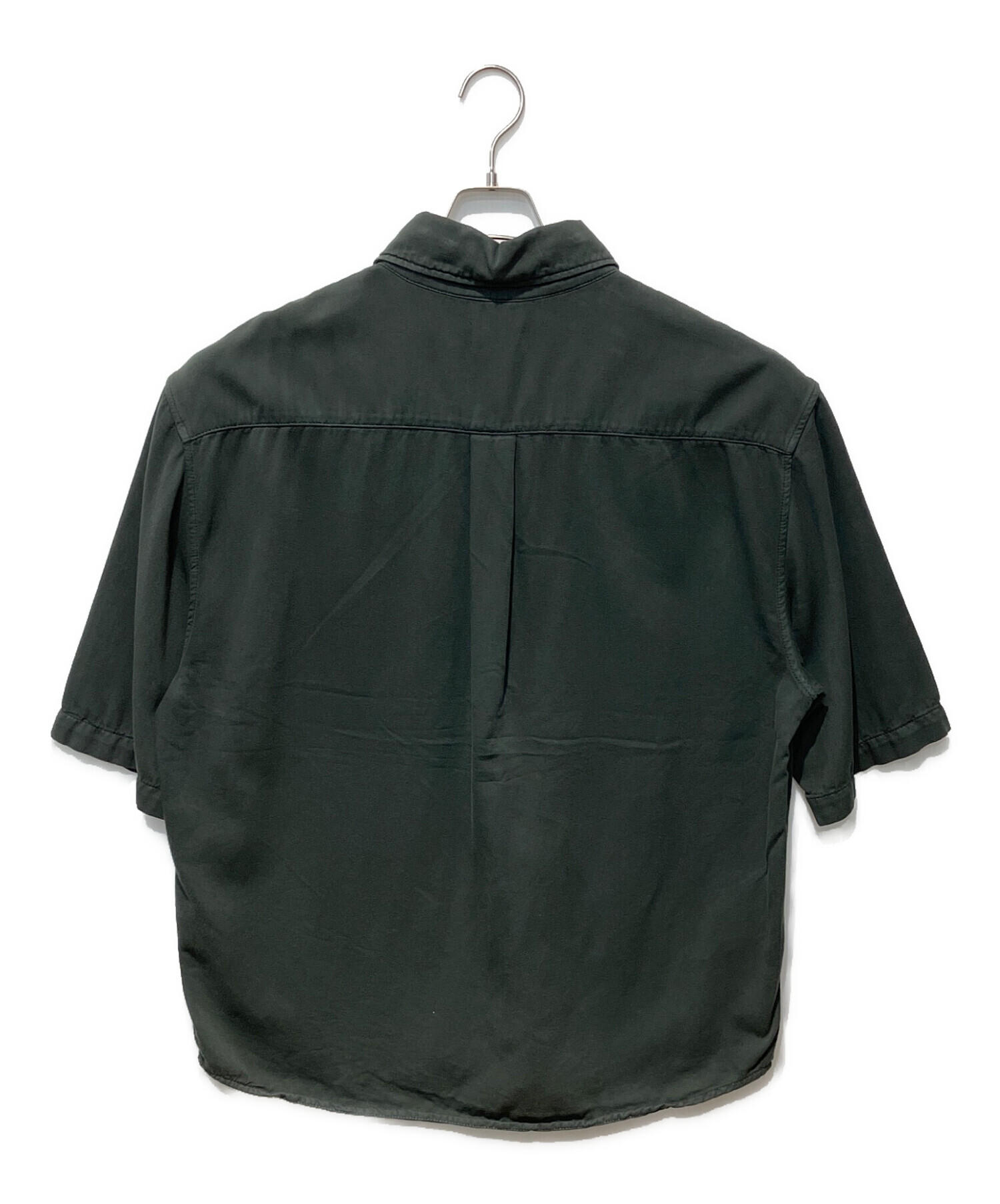 中古・古着通販】LEMAIRE (ルメール) SS DENIM SHIRT ブラック サイズ