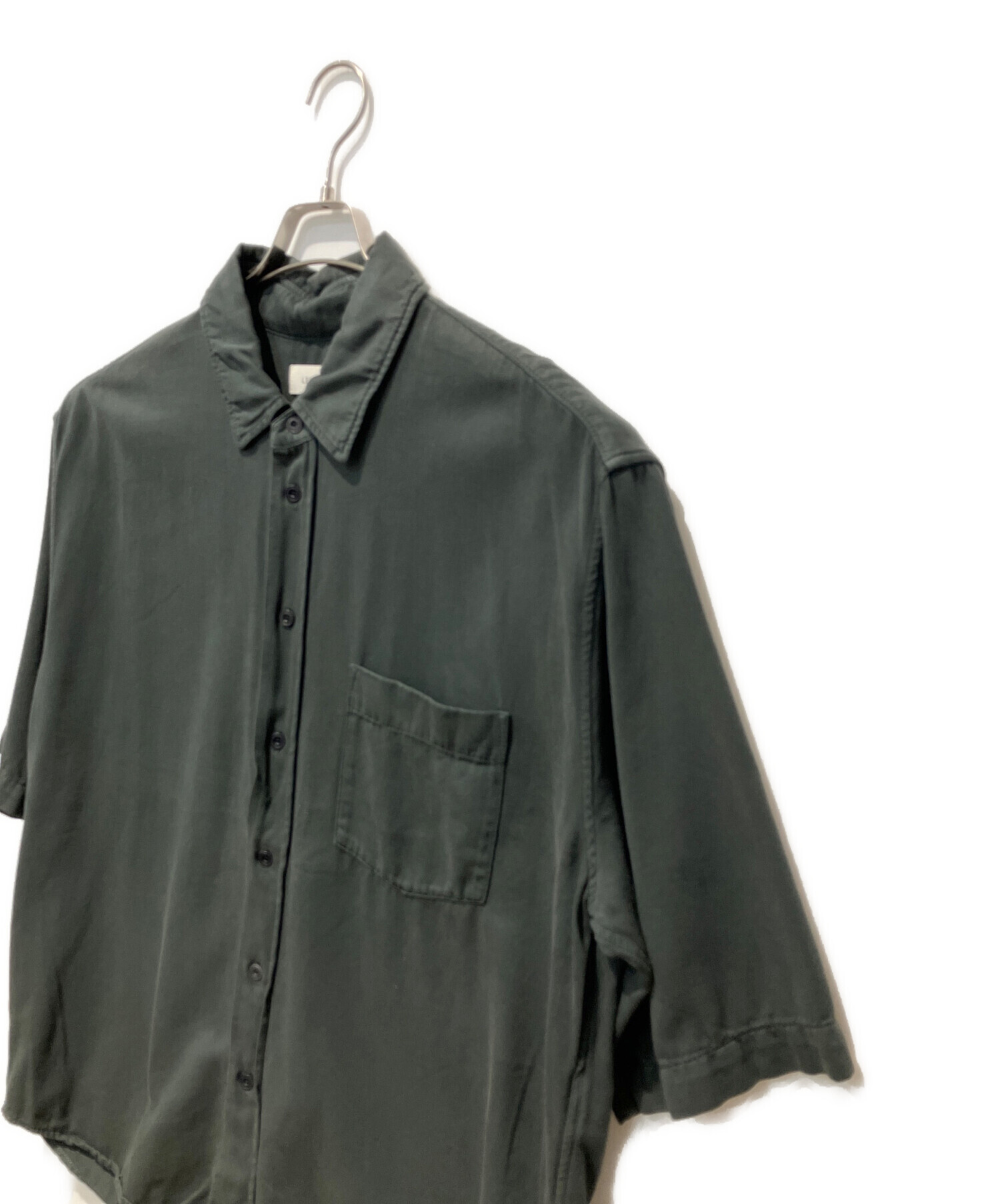 中古・古着通販】LEMAIRE (ルメール) SS DENIM SHIRT ブラック サイズ
