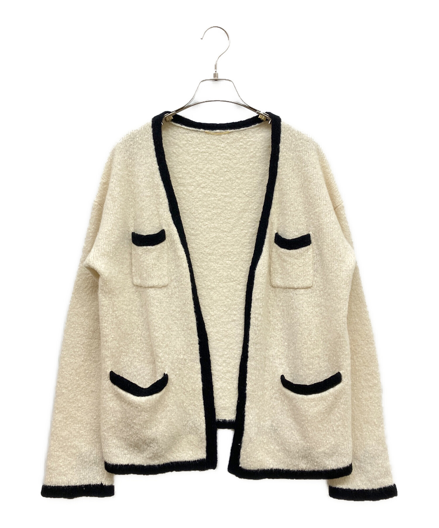 中古・古着通販】L'appartement (アパルトモン) Bicolor Knit Cardigan