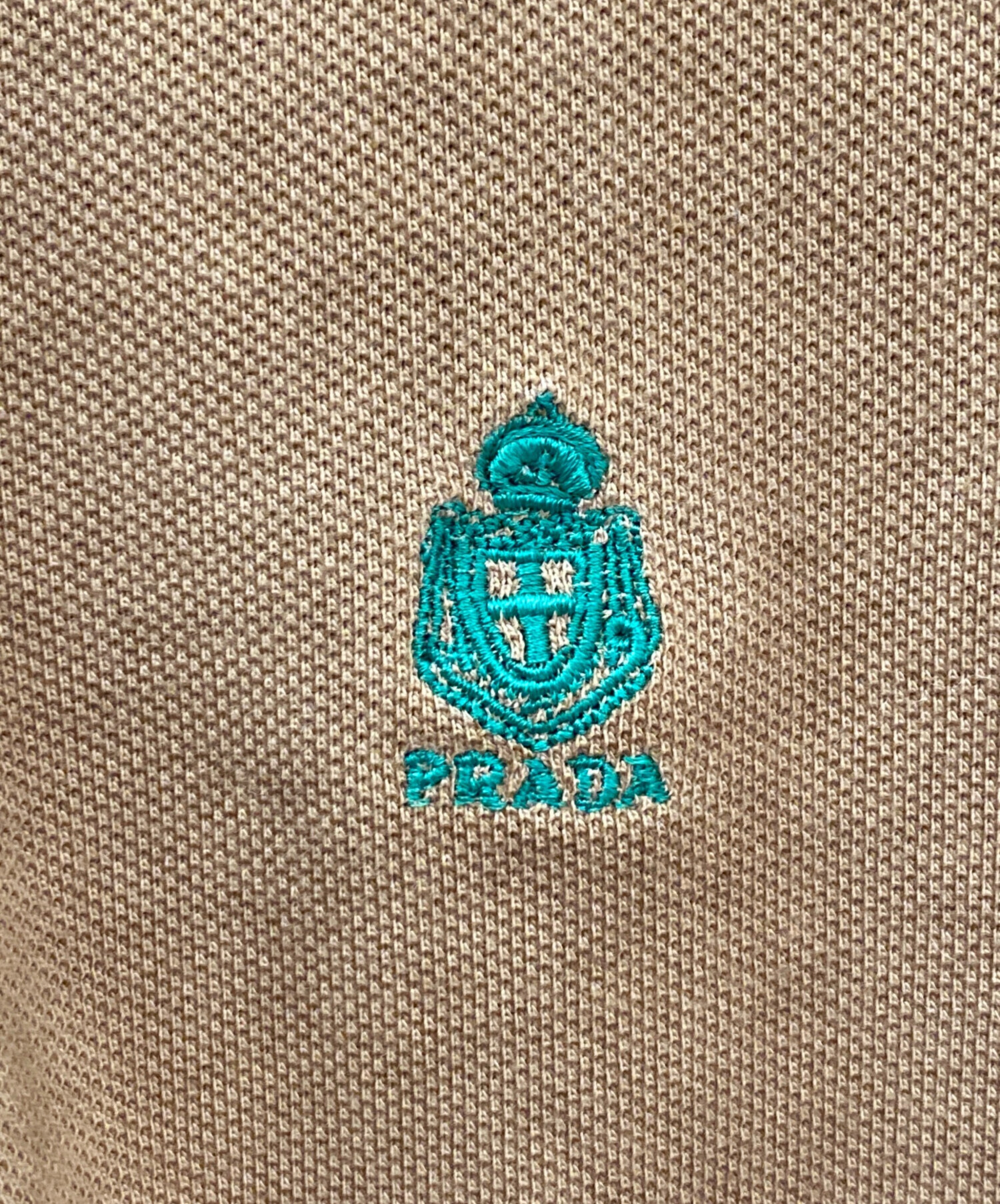中古・古着通販】PRADA (プラダ) ロングスリーブ ピケポロシャツ