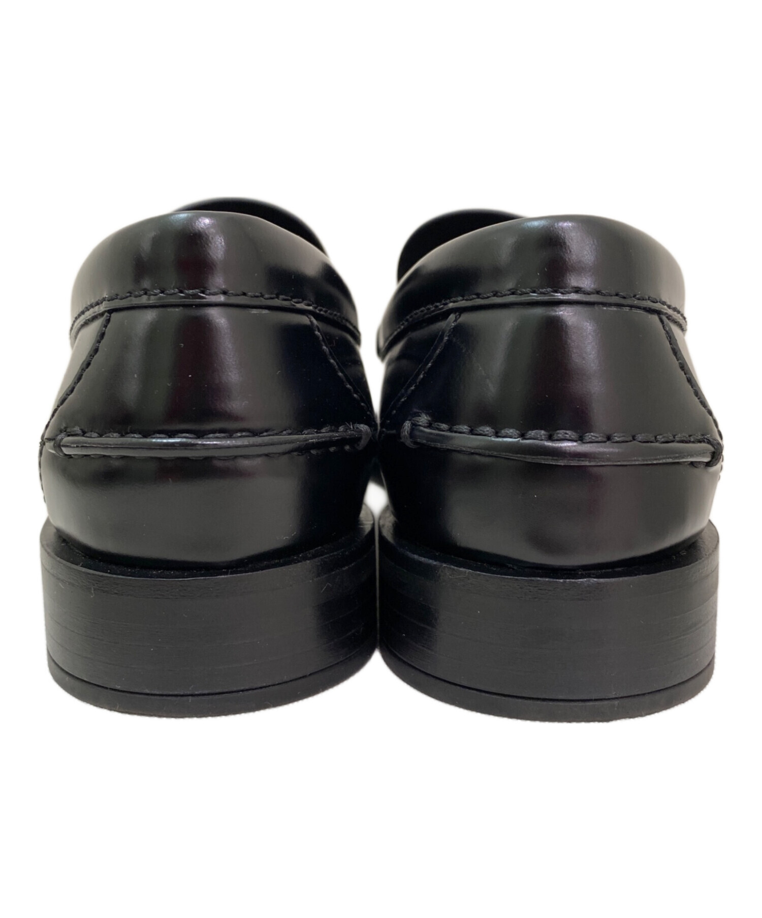 中古・古着通販】PRADA (プラダ) ブラッシュドレザー ローファー