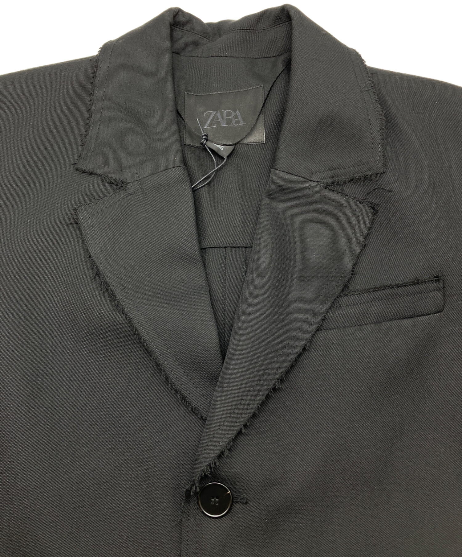 中古・古着通販】ZARA (ザラ) オーバーサイズ フロックコート ブラック