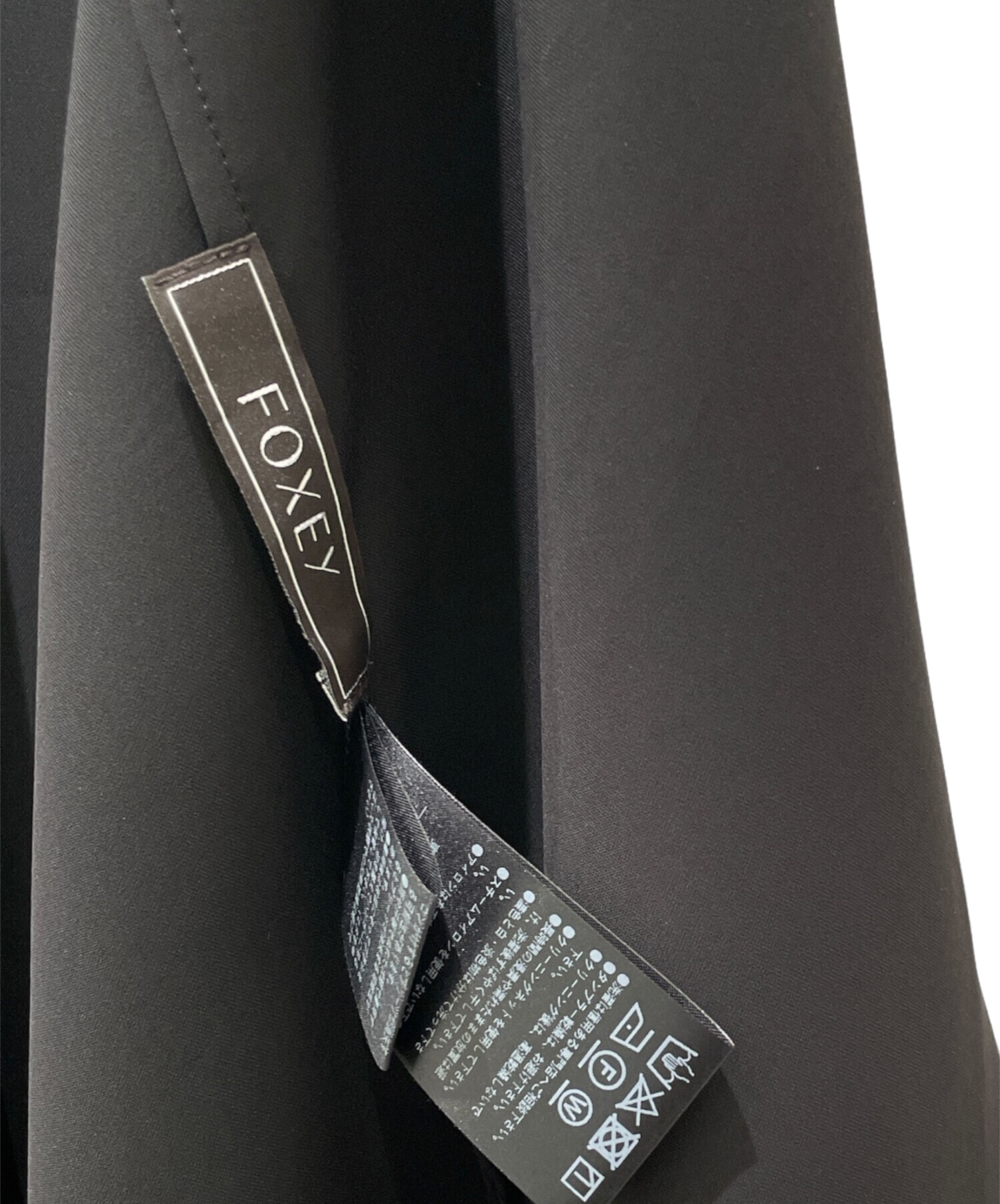 中古・古着通販】FOXEY (フォクシー) ボウタイブラウス ブラック