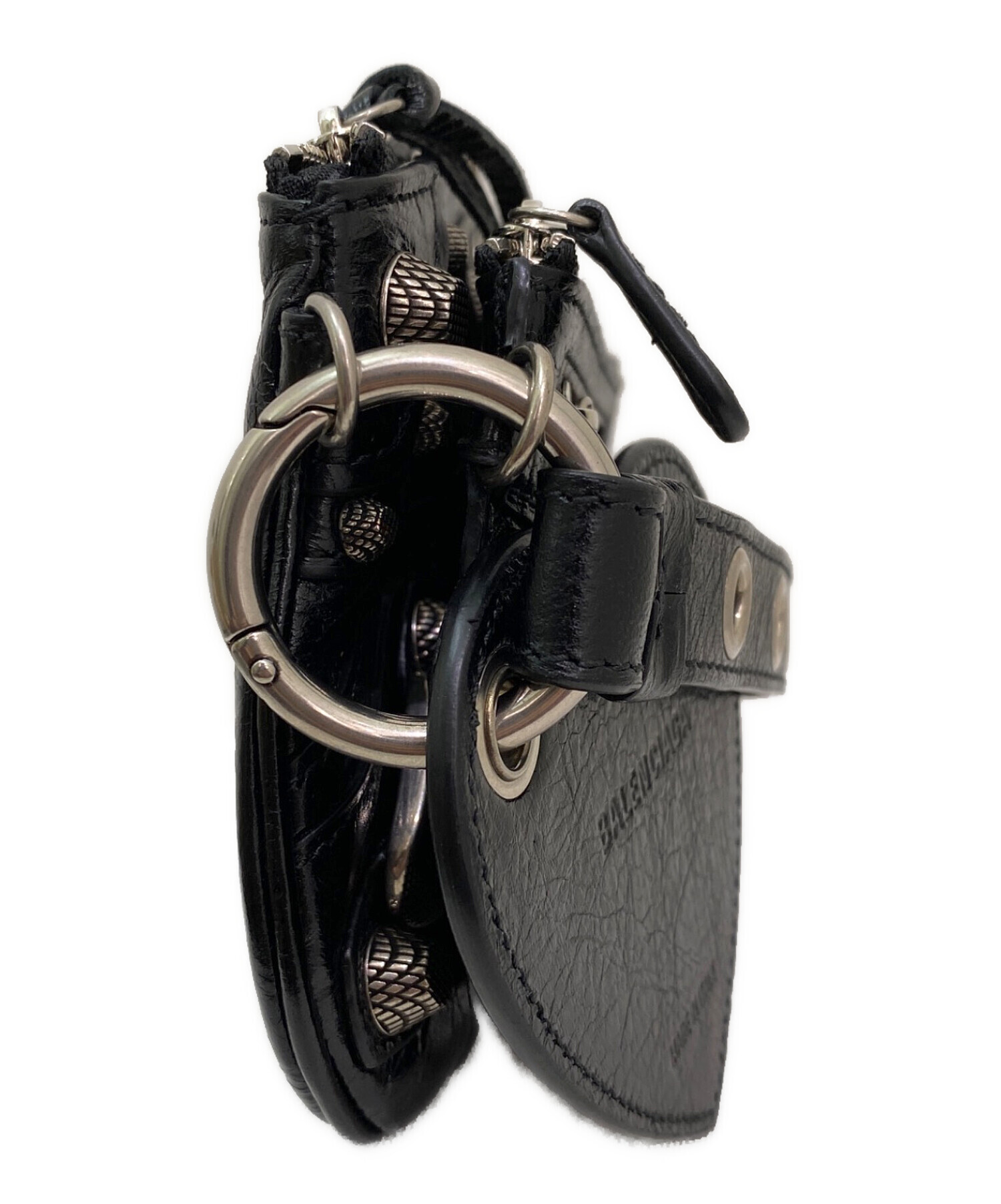 バレンシアガクラッチバッグ BALENCIAGA 中古・古着通販】BALENCIAGA (バレンシアガ) クラッチバッグ ブラック