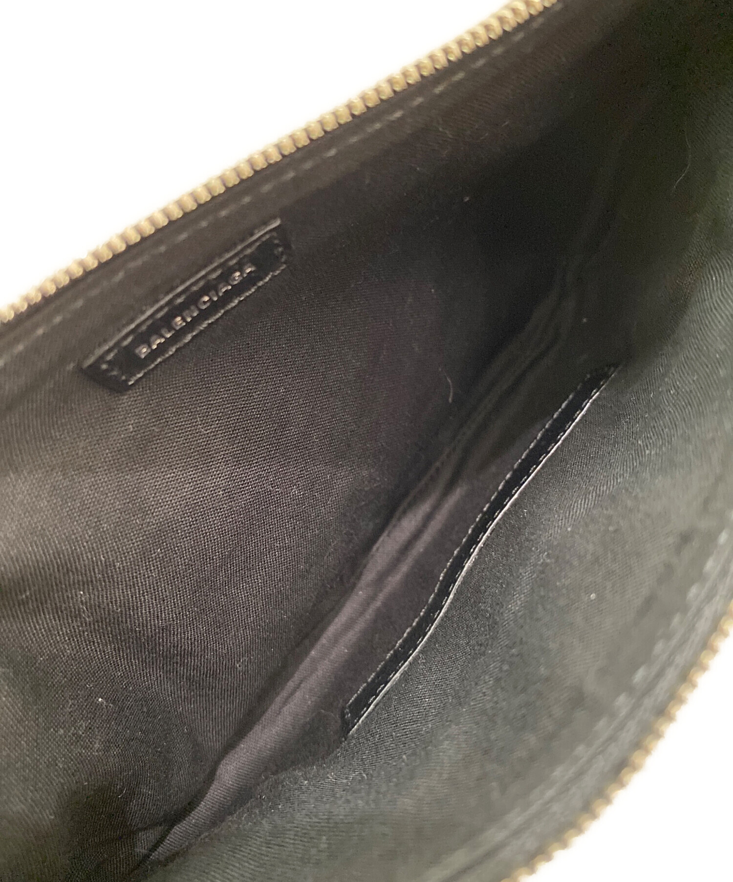 中古・古着通販】BALENCIAGA (バレンシアガ) クラッチバッグ ブラック