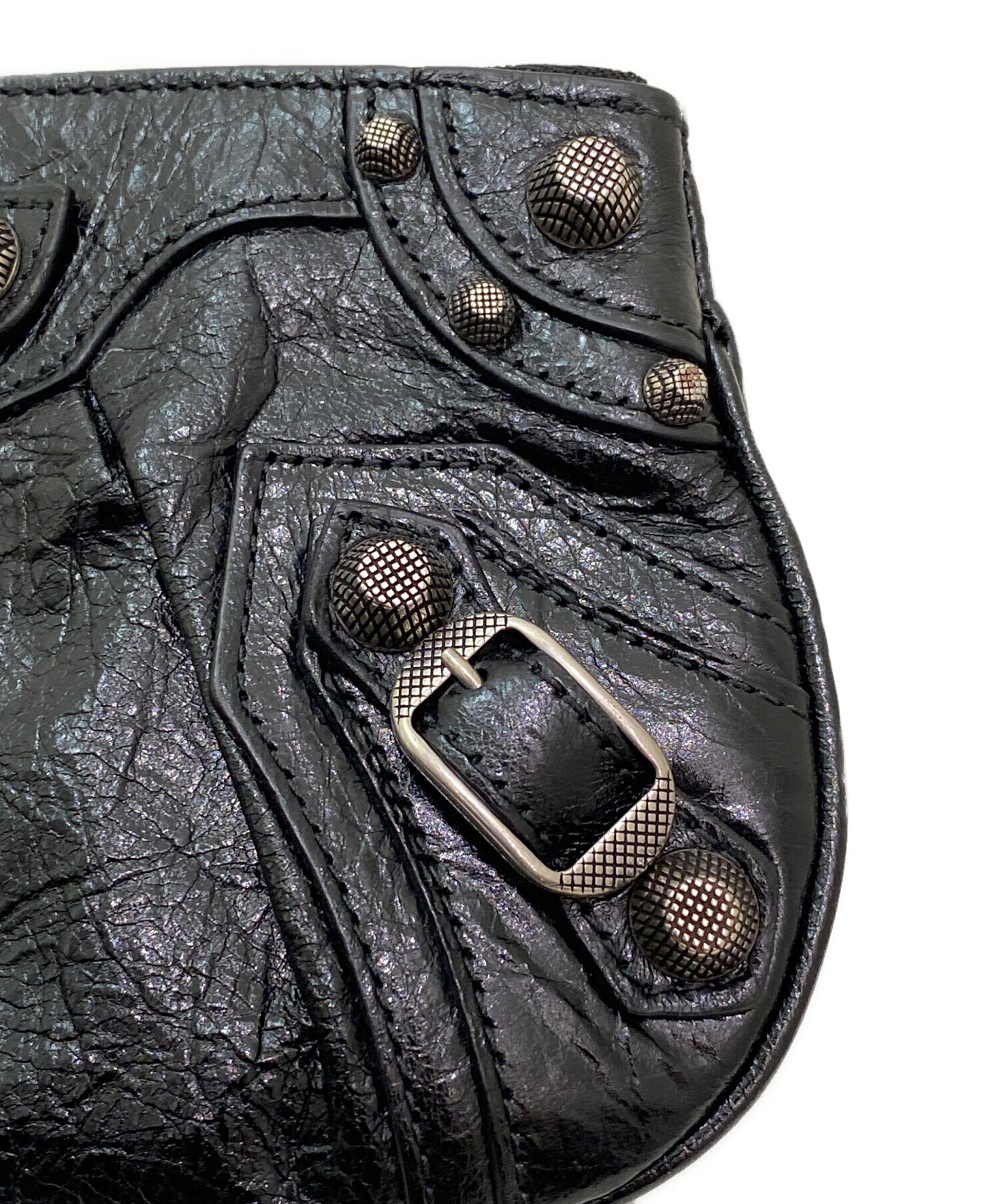 中古・古着通販】BALENCIAGA (バレンシアガ) クラッチバッグ ブラック