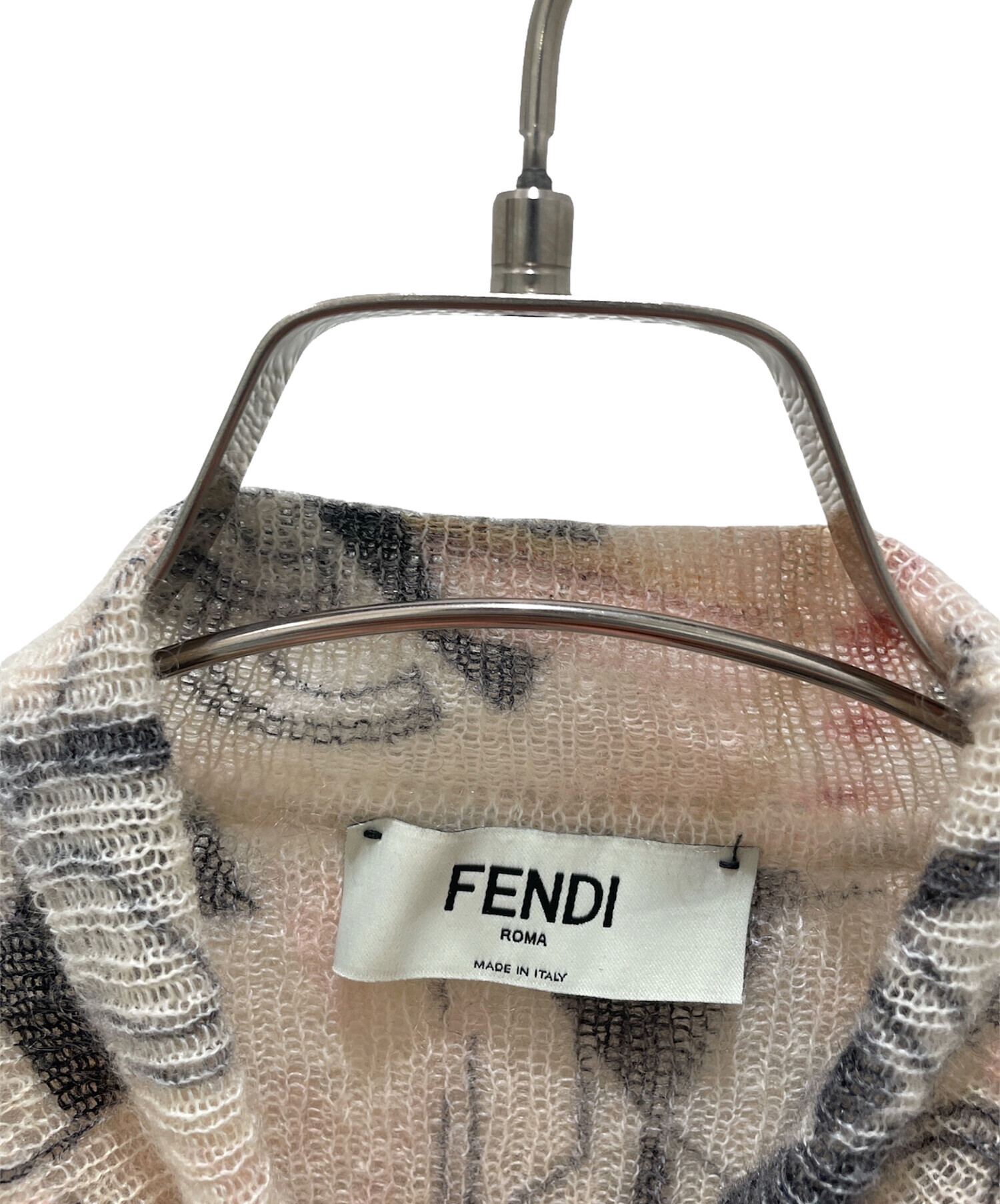 中古・古着通販】FENDI (フェンディ) モヘヤ混クロップドニット