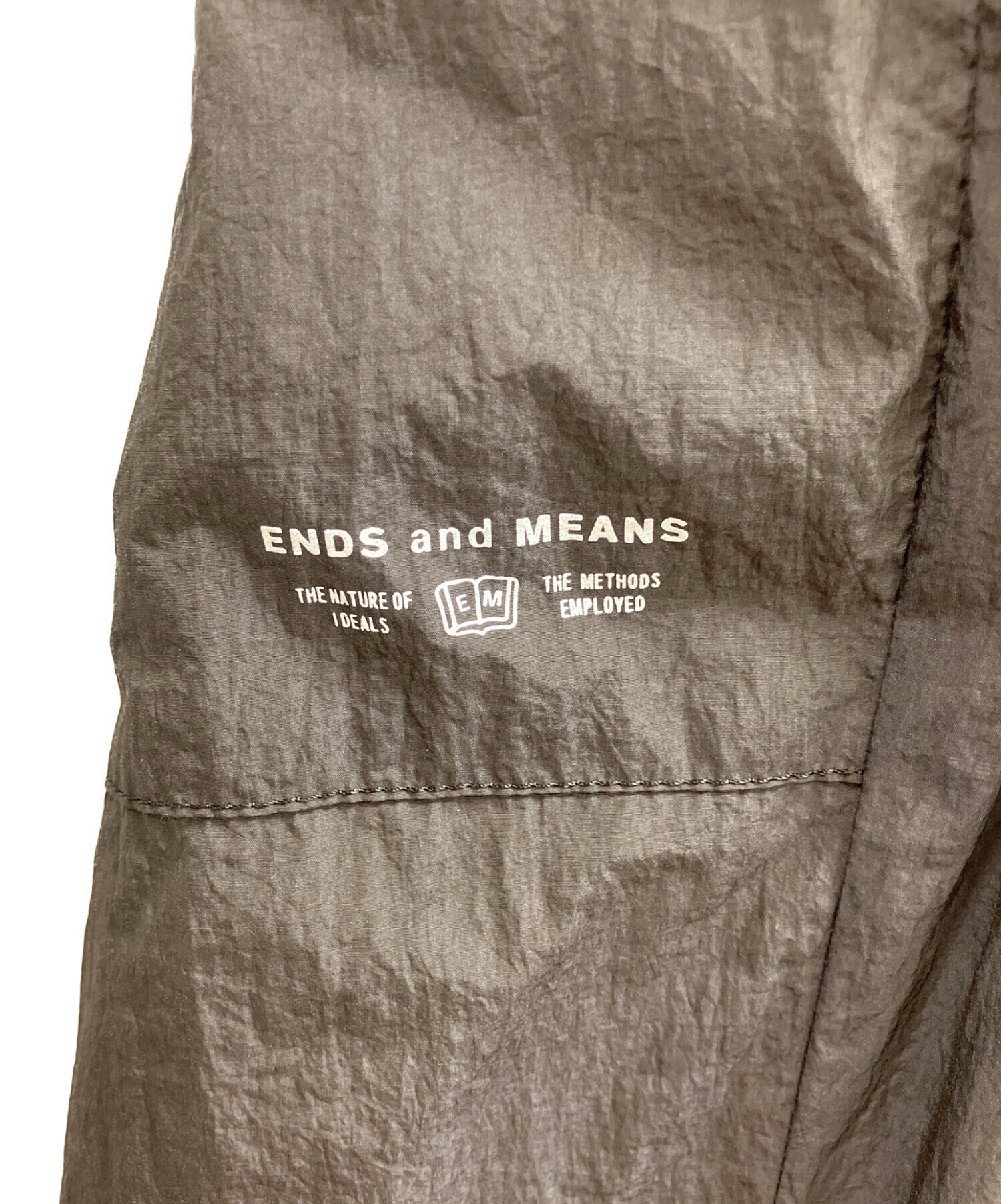 【値下げ】ENDS and MEANS トラックパンツ 中古・古着通販】ENDS AND MEANS (エンズアンド ミーンズ) Lined