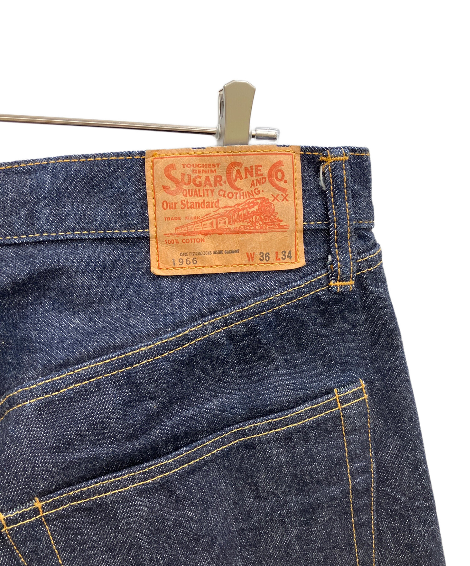 中古・古着通販】SUGAR CANE (シュガーケーン) 14oz. DENIM 1966 MODEL 