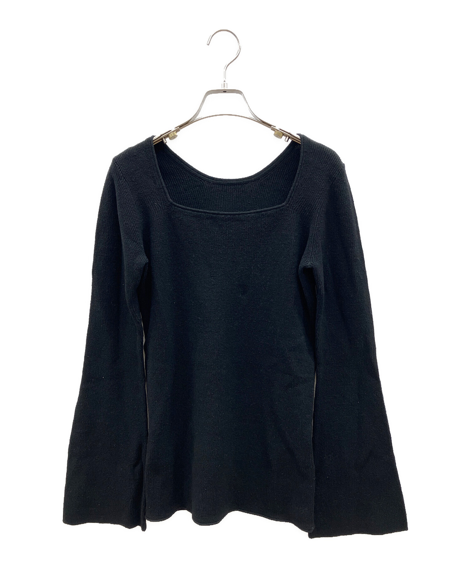 Plage プラージュ ニット26SS 中古・古着通販】Plage (プラージュ) Noil silk Square ニット 26年