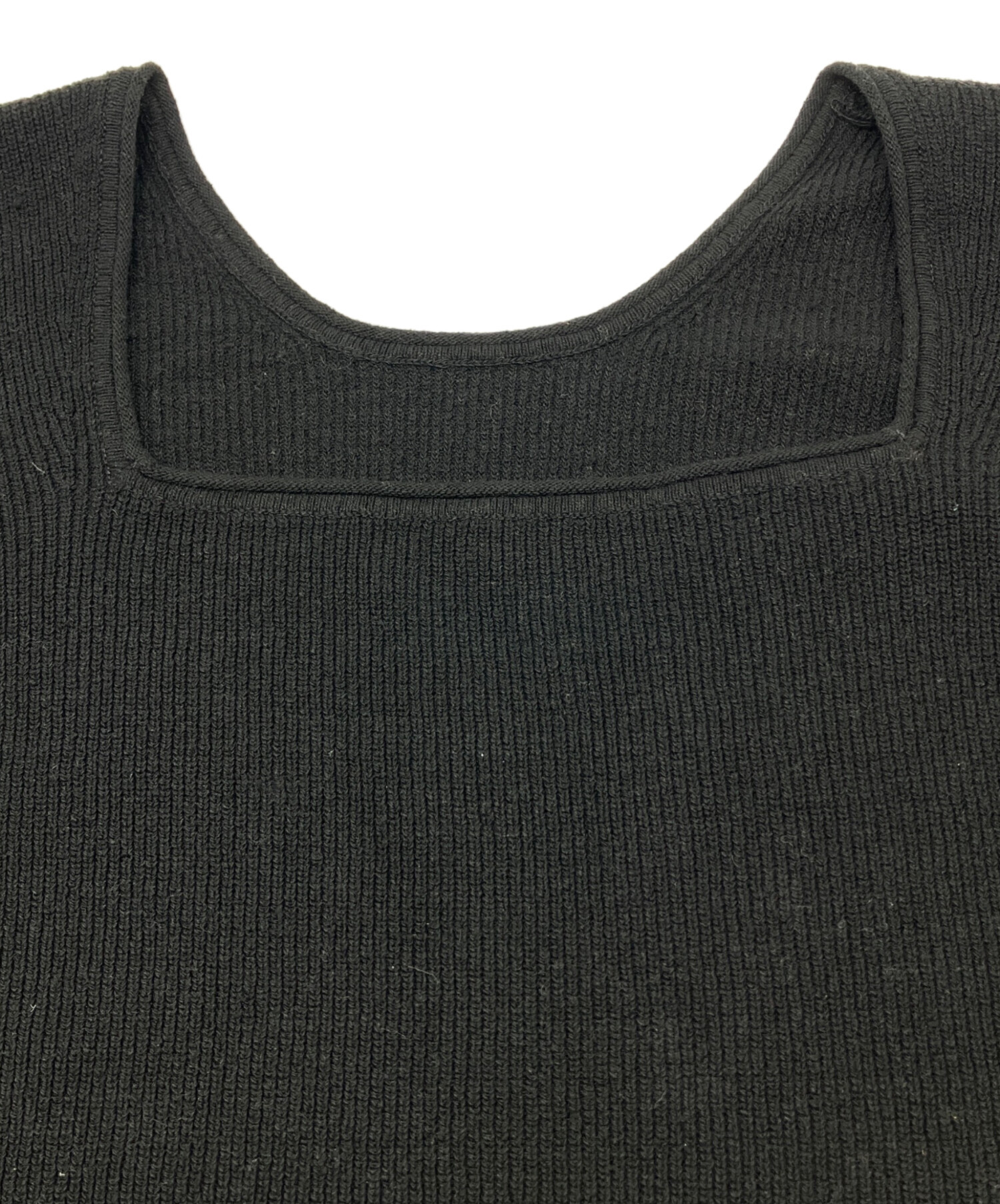 中古・古着通販】Plage (プラージュ) Noil silk Square ニット 26年 中古・古着通販】Plage (プラージュ) Noil silk Square ニット 26年