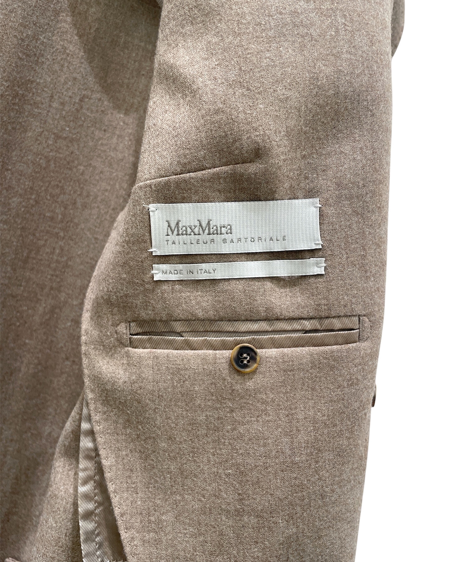 中古・古着通販】MaxMara (マックスマーラ) カシミヤダブルジャケット
