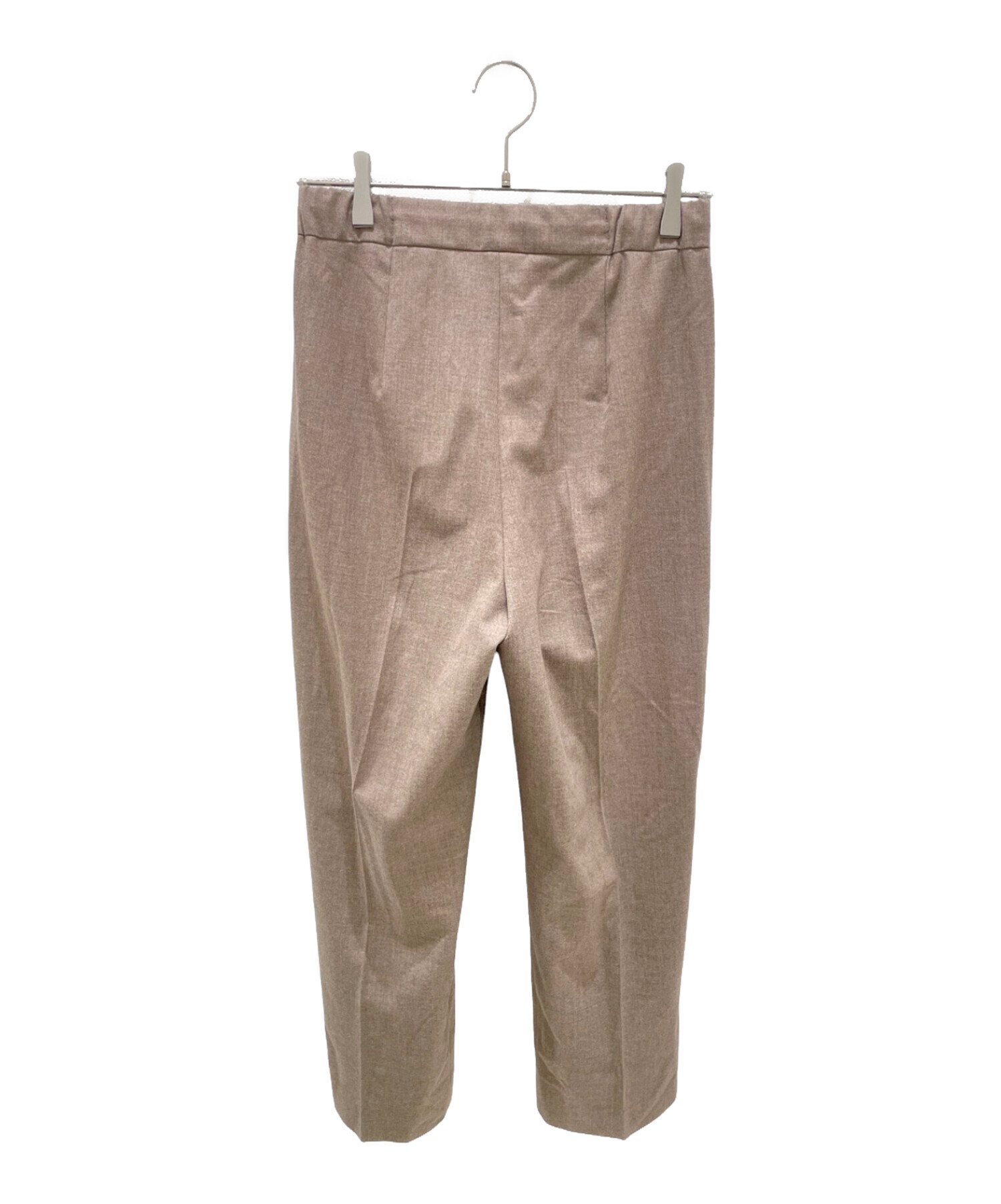 中古・古着通販】MaxMara (マックスマーラ) イージーパンツ ベージュ 中古・古着通販】MaxMara (マックスマーラ) イージーパンツ ベージュ
