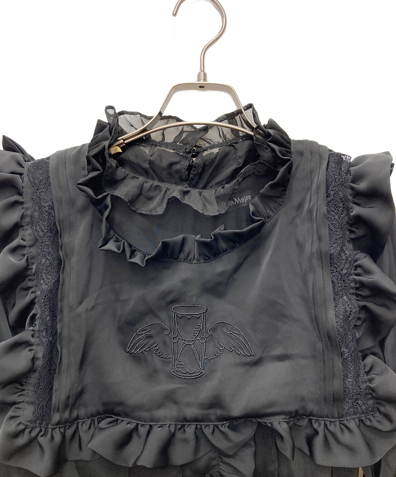 中古・古着通販】Dim Moire (ディムモアール) 夢幻ブラウス ブラック 