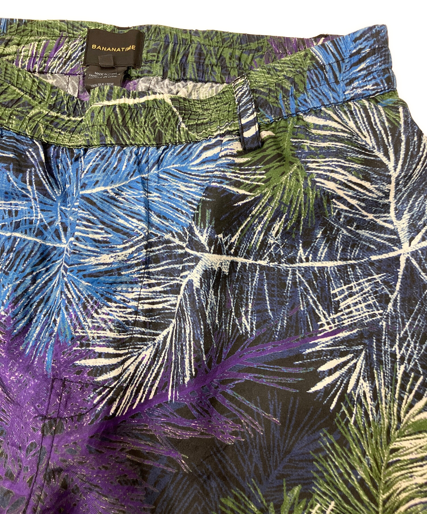 中古・古着通販】BANANATIME (バナナタイム) TAPERED PANTS TROPICAL
