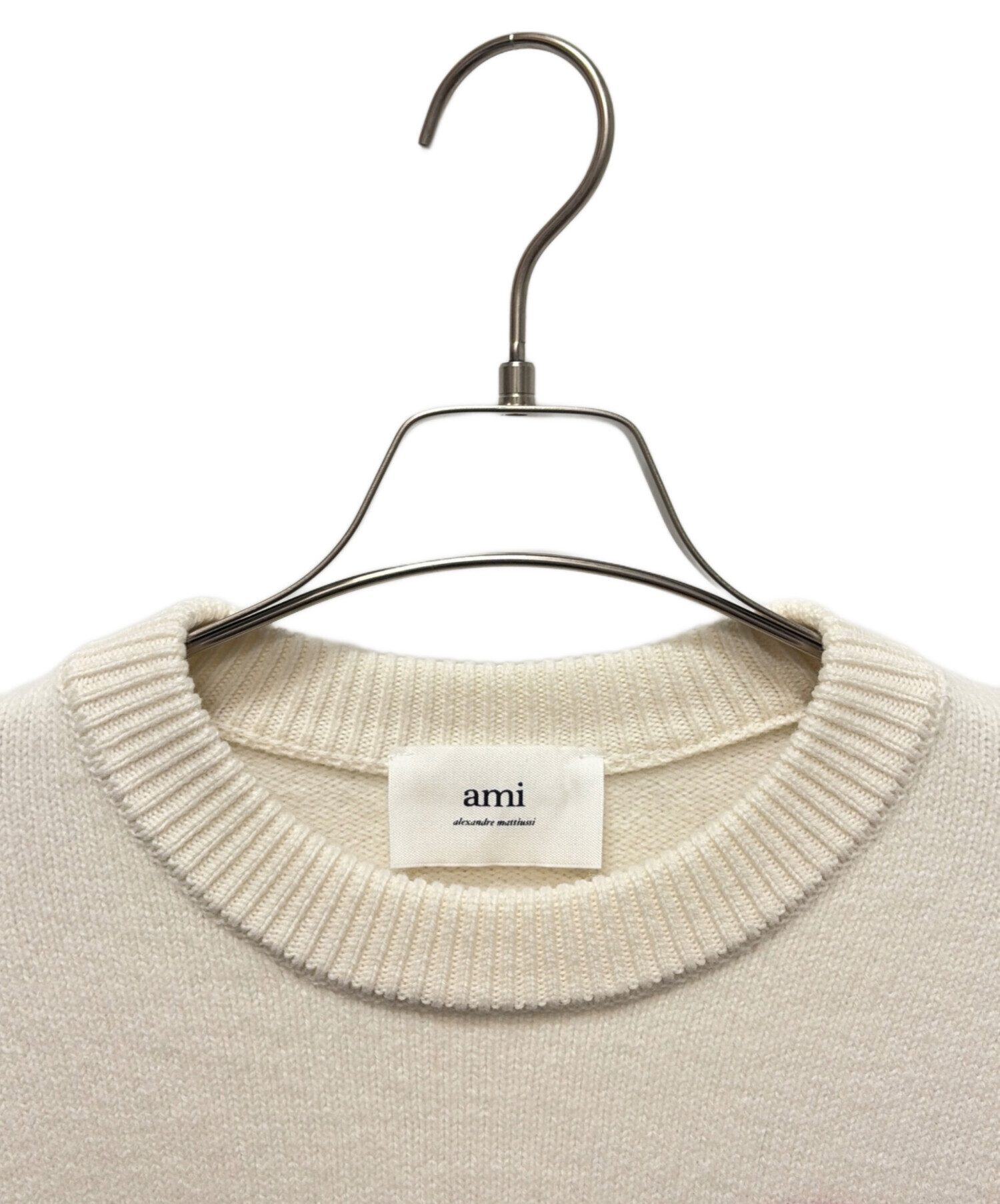 中古・古着通販】AMI PARIS (アミ パリス) ハートロゴクルーネック