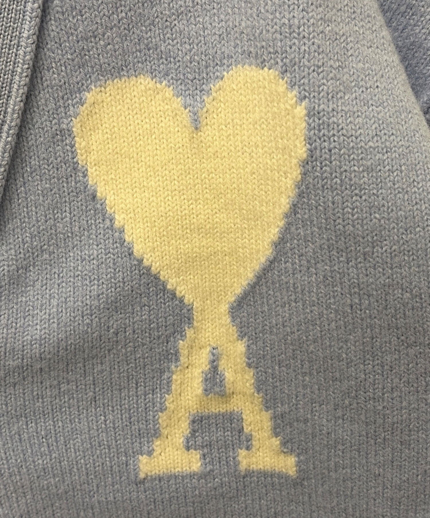 中古・古着通販】AMI PARIS (アミ パリス) ハートロゴカーディガン