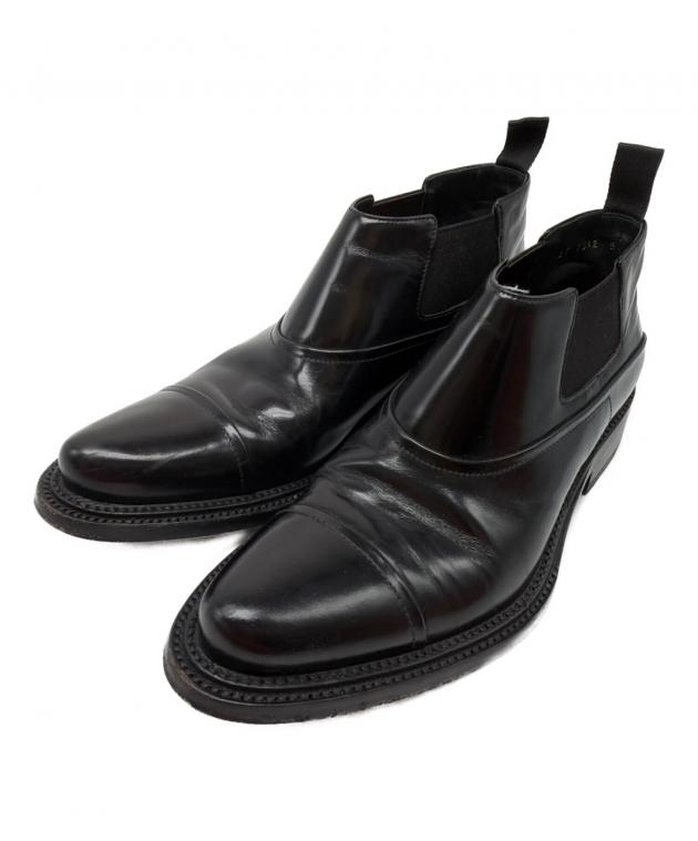 中古・古着通販】PRADA (プラダ) ストレートチップサイドゴアシューズ