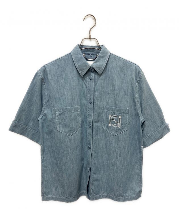 中古・古着通販】FENDI (フェンディ) FFロゴ コットンシャツ ライト