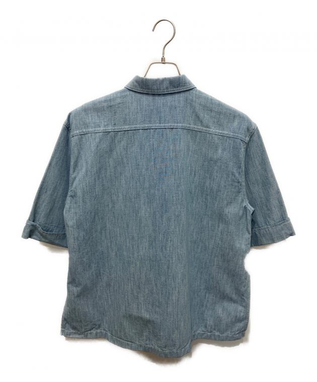 中古・古着通販】FENDI (フェンディ) FFロゴ コットンシャツ ライト