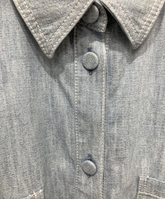 中古・古着通販】FENDI (フェンディ) FFロゴ コットンシャツ ライト