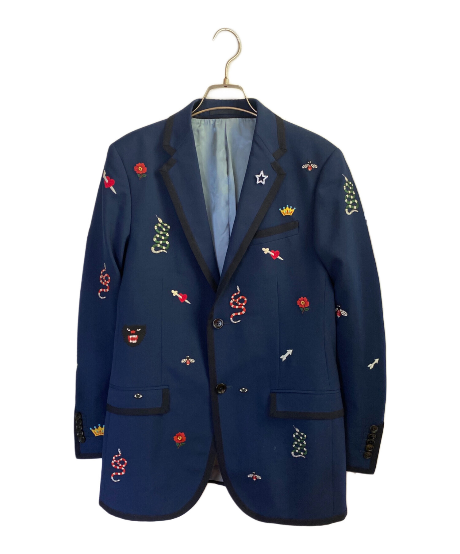 中古・古着通販】GUCCI (グッチ) ナコ エンブロイダリー ジャケット