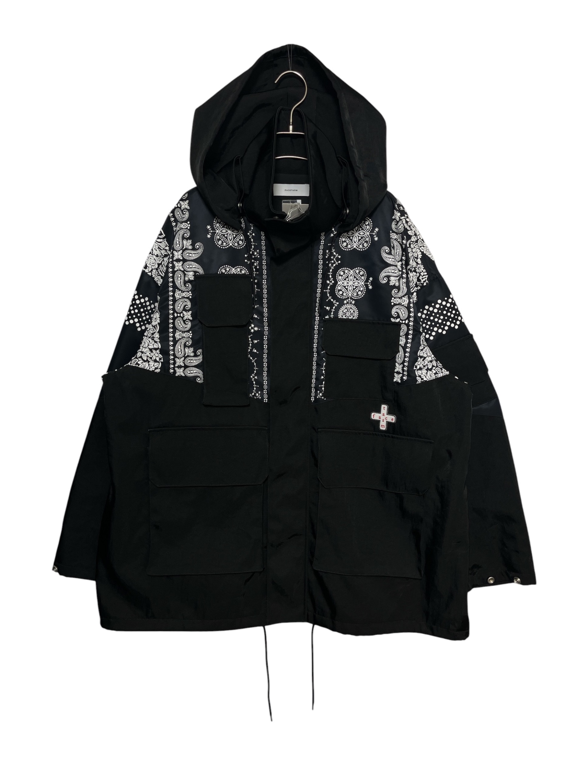 FACETASM ファセッタズム プリーツ ドッキング ジャケット パーカー 1 中古・古着通販】FACETASM (ファセッタズム) ORIGINAL BANDANA PRINT