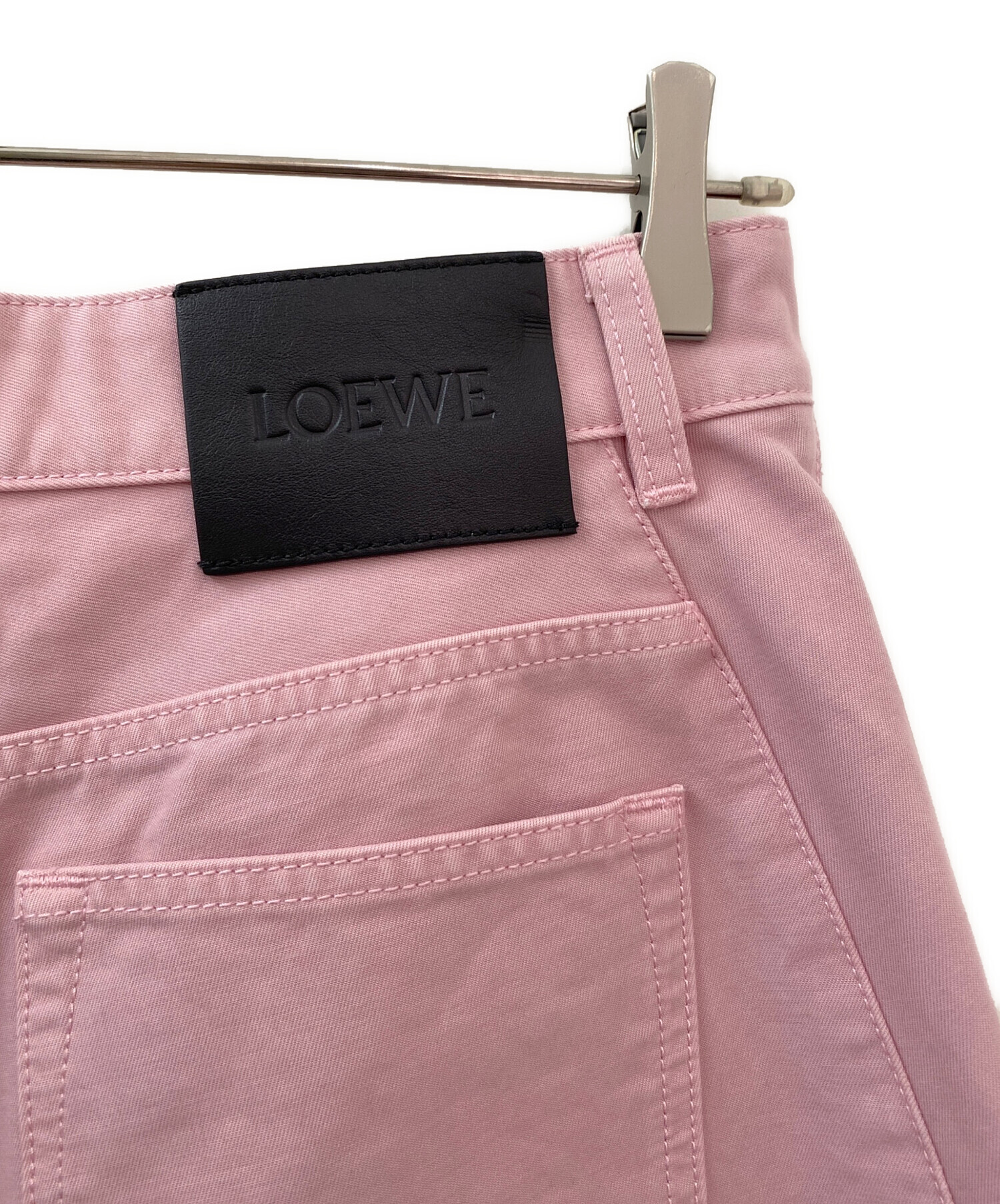 中古・古着通販】LOEWE (ロエベ) バレル コットン トラウザーズ パンツ 