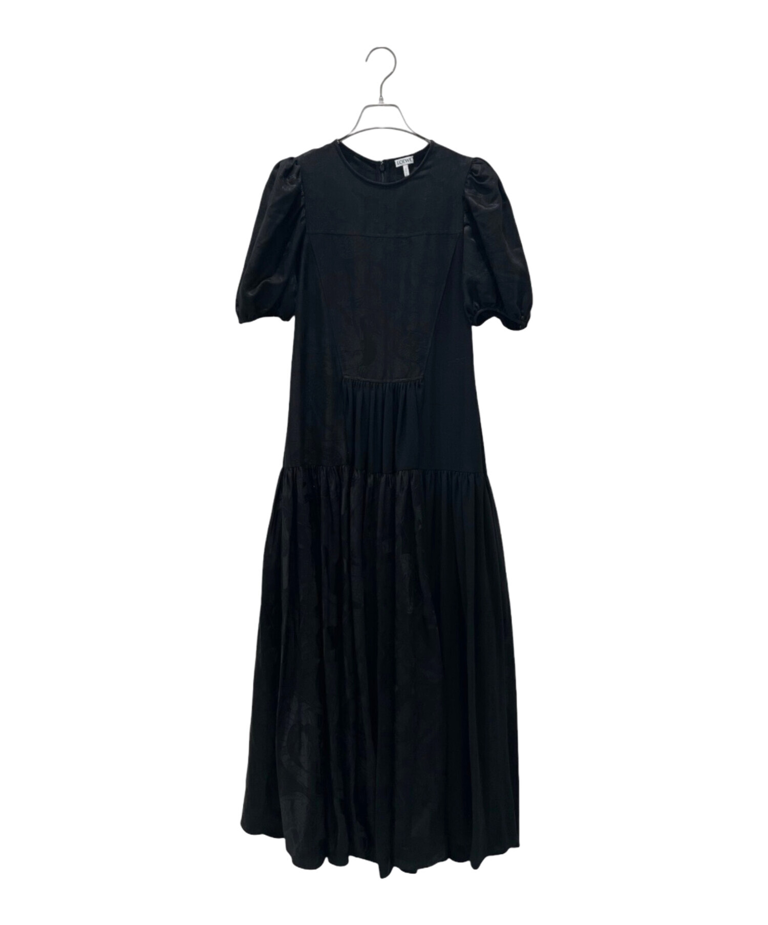 中古・古着通販】LOEWE (ロエベ) Weave Balloon Dress ブラック サイズ