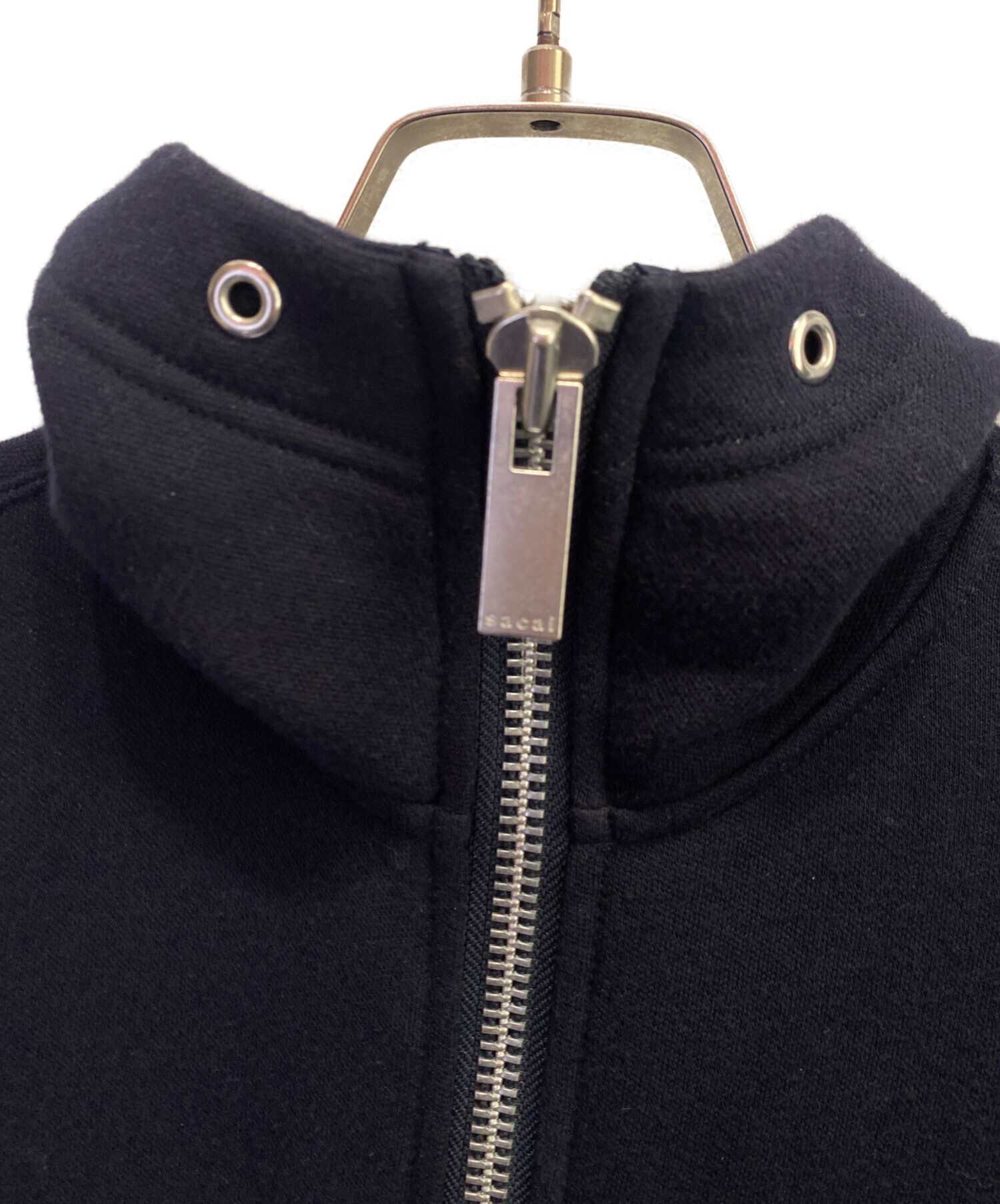 中古・古着通販】sacai (サカイ) ジップパーカー ネイビー サイズ:2