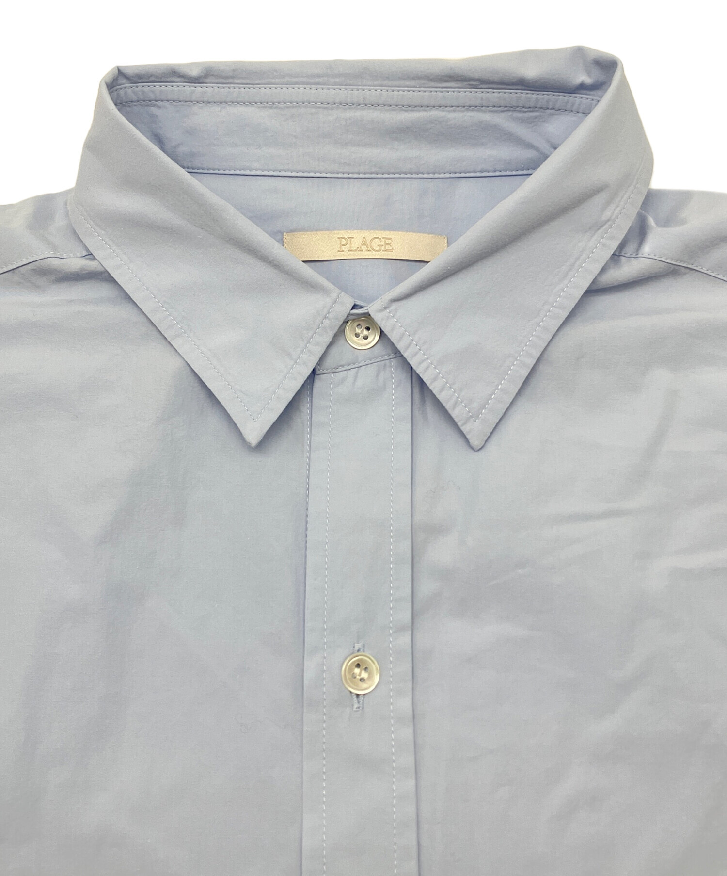 plage オーバーシャツ 中古・古着通販】Plage (プラージュ) Typewrter Poncho シャツ 26年
