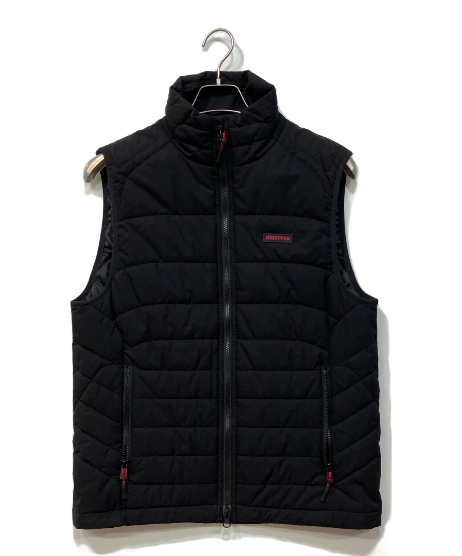 n*a様 ブリーフィング/黒/ダウンベスト 中古・古着通販】BRIEFING (ブリーフィング) PADDED VEST ブラック