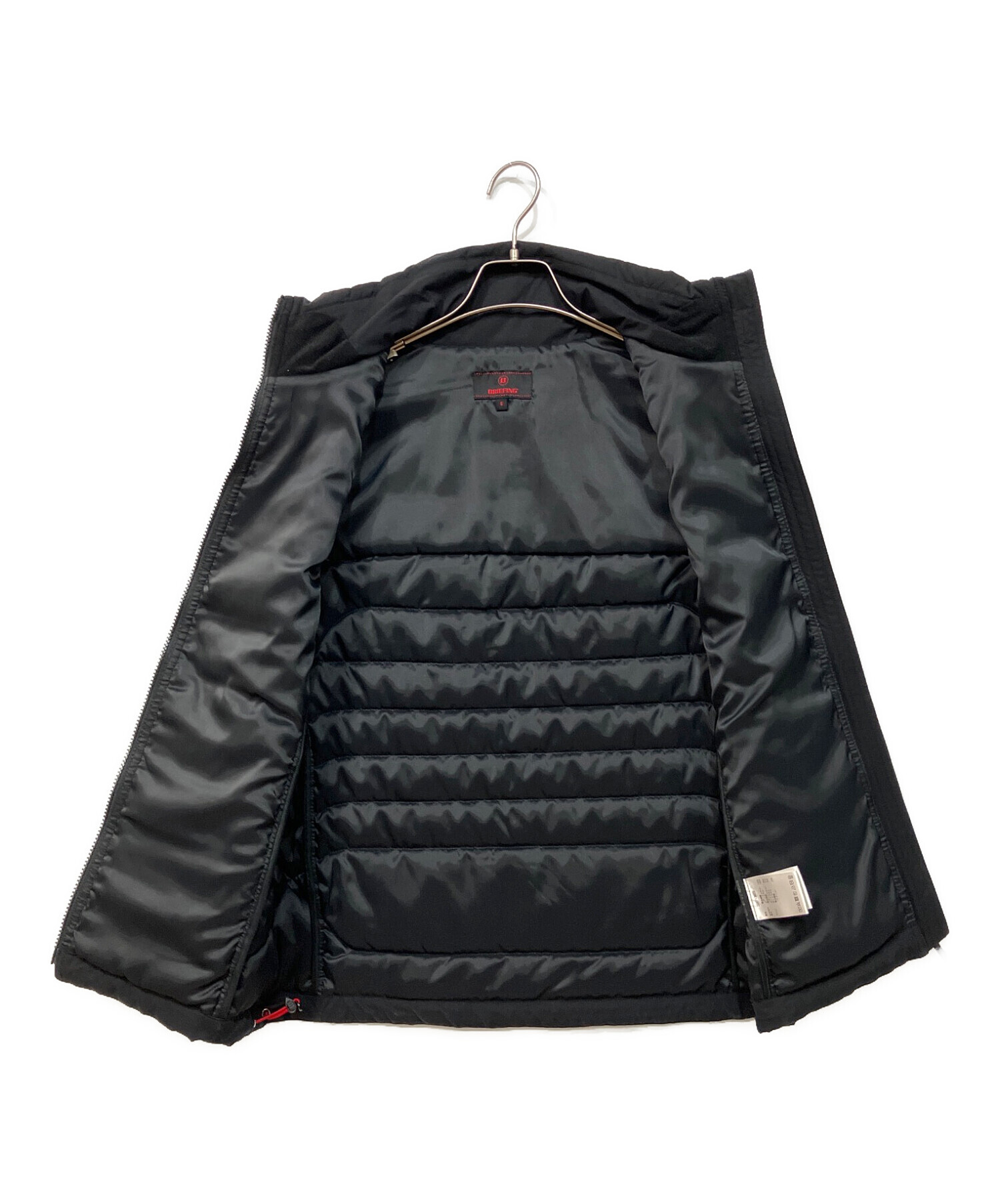 中古・古着通販】BRIEFING (ブリーフィング) PADDED VEST ブラック