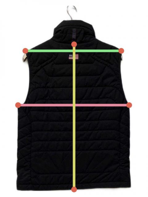 中古・古着通販】BRIEFING (ブリーフィング) PADDED VEST ブラック