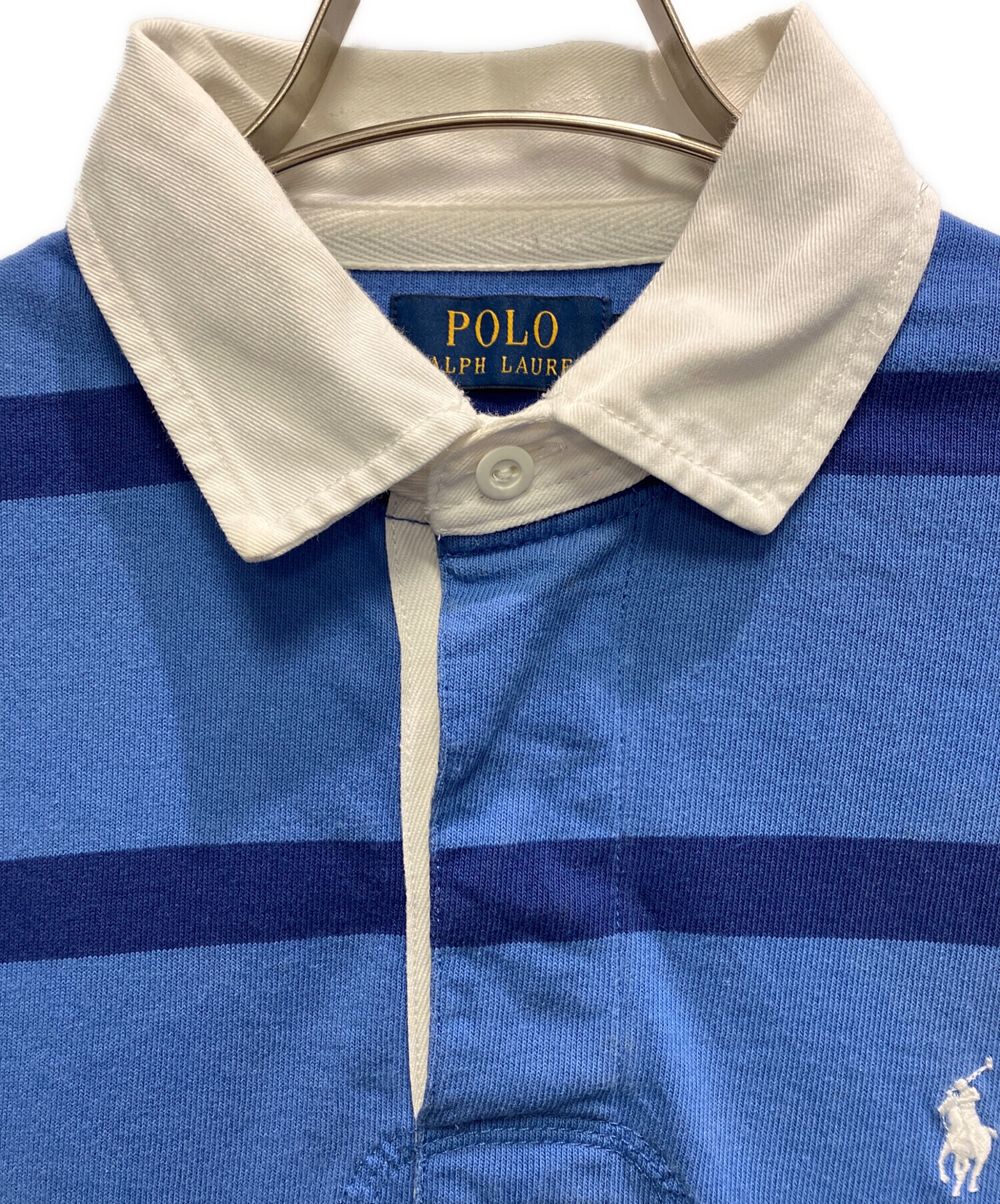 【POLO RALPH LAUREN】ラガーシャツヴィンテージ美品【みるく様】 中古・古着通販】POLO RALPH LAUREN (ポロ・ラルフローレン) ラガー