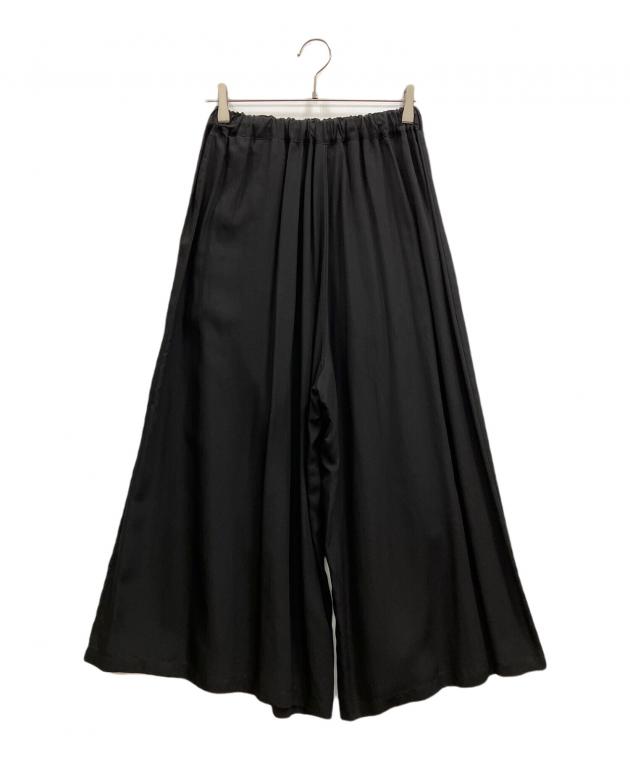 LIMI feu リミフゥ ワイドパンツ　ブラック　黒 中古・古着通販】LIMI feu (リミフゥ) スカートドッキングパンツ